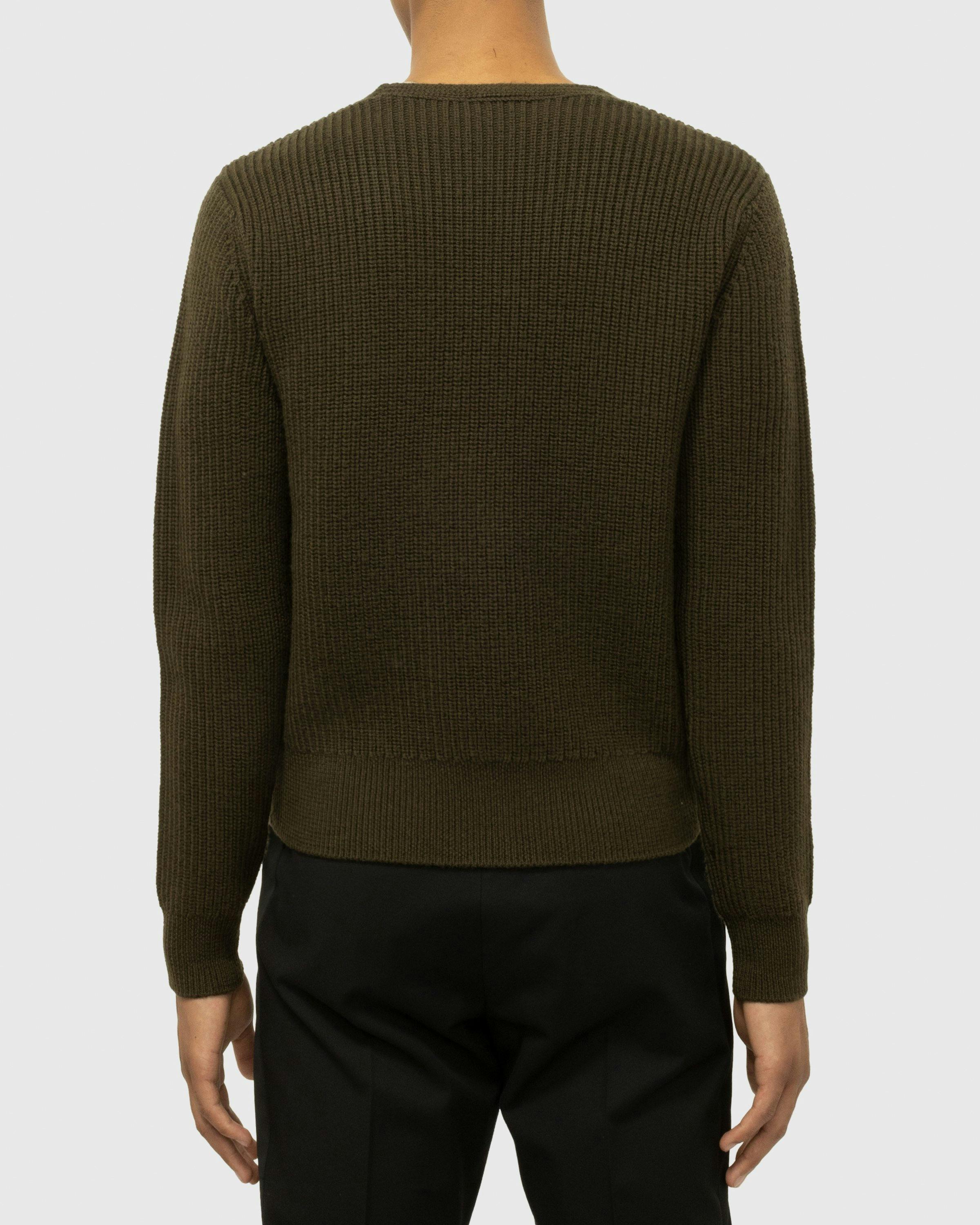 Dries van Noten - Newton Merino Sweater Green - Clothing - Green - Image 5