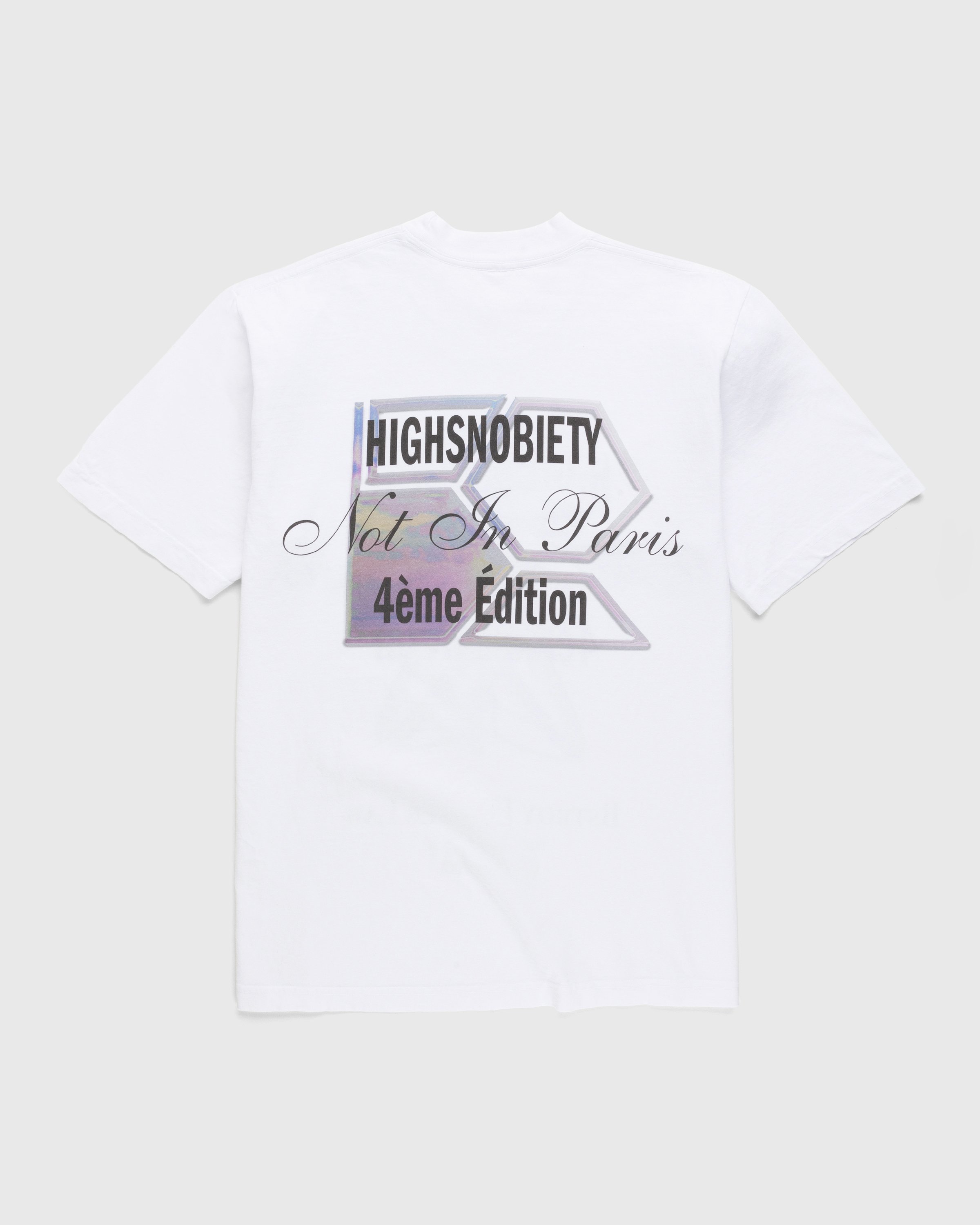 Bstroy x Highsnobiety - Not In Paris 4 Flower T-Shirt White - Clothing - White - Image 2