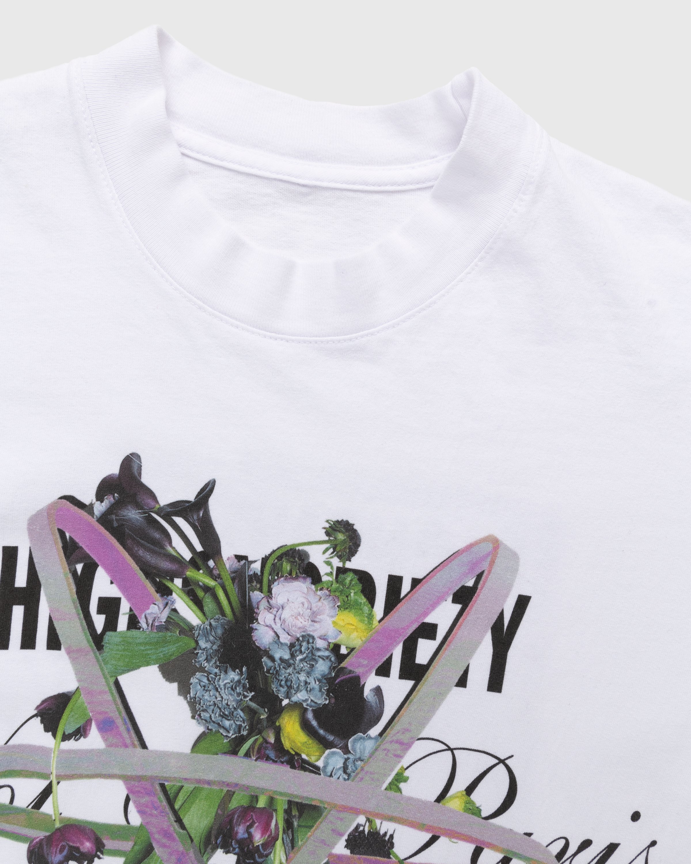 Bstroy x Highsnobiety - Not In Paris 4 Flower T-Shirt White - Clothing - White - Image 5