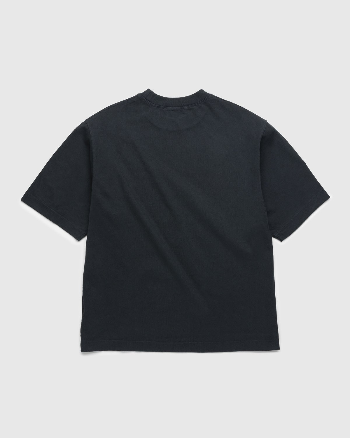 Acne Studios - Organic Cotton Logo T-Shirt Black - Clothing - Black - Image 2