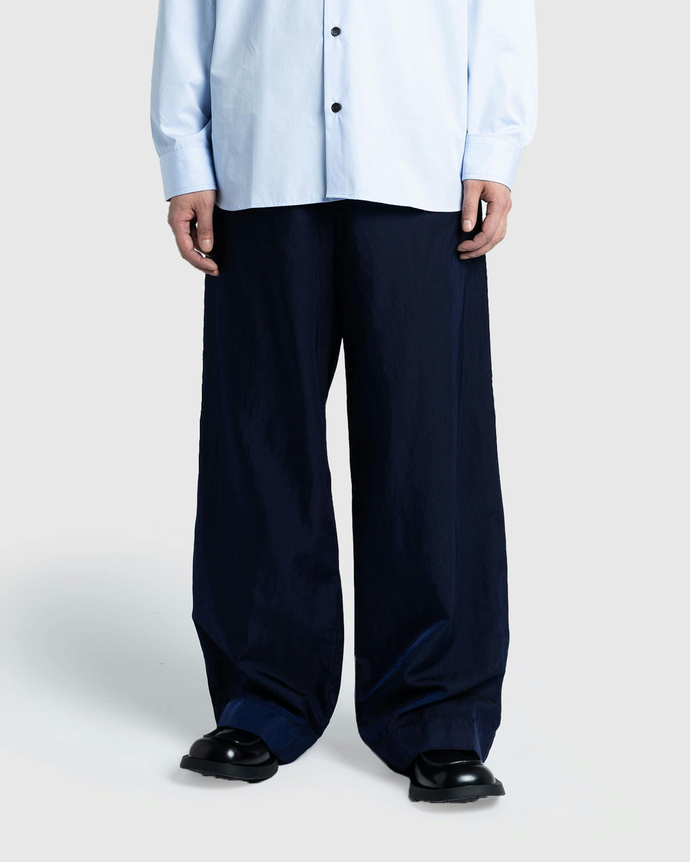 Dries van Noten - PRIMO GD 8204 M.W.PANTS BLU - Clothing - Blue - Image 2