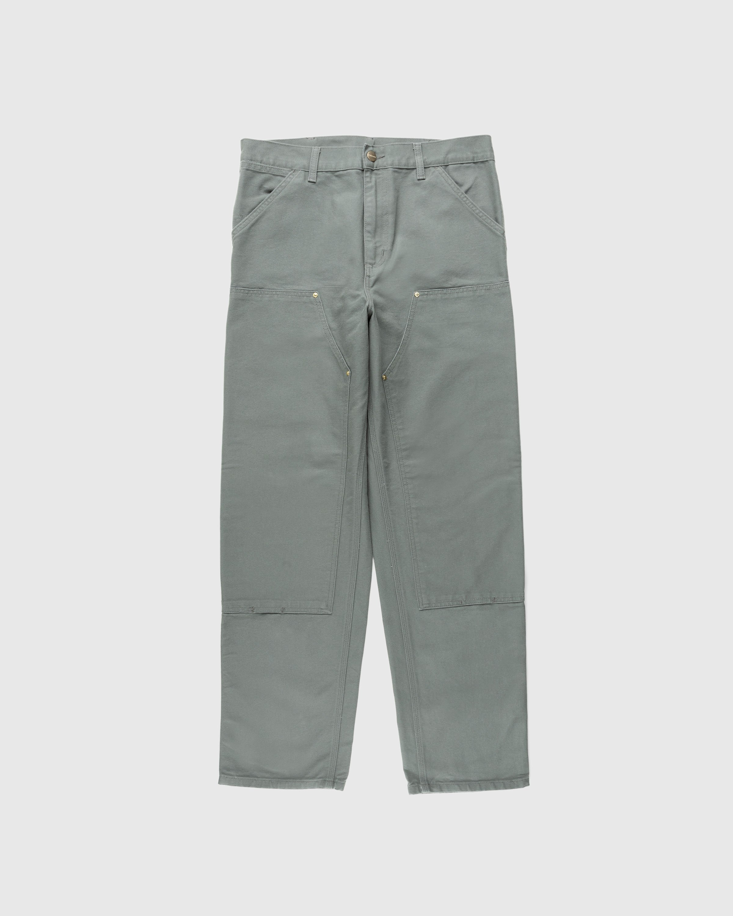 Carhartt WIP - Double Knee Pant Green - Clothing - Green - Image 1