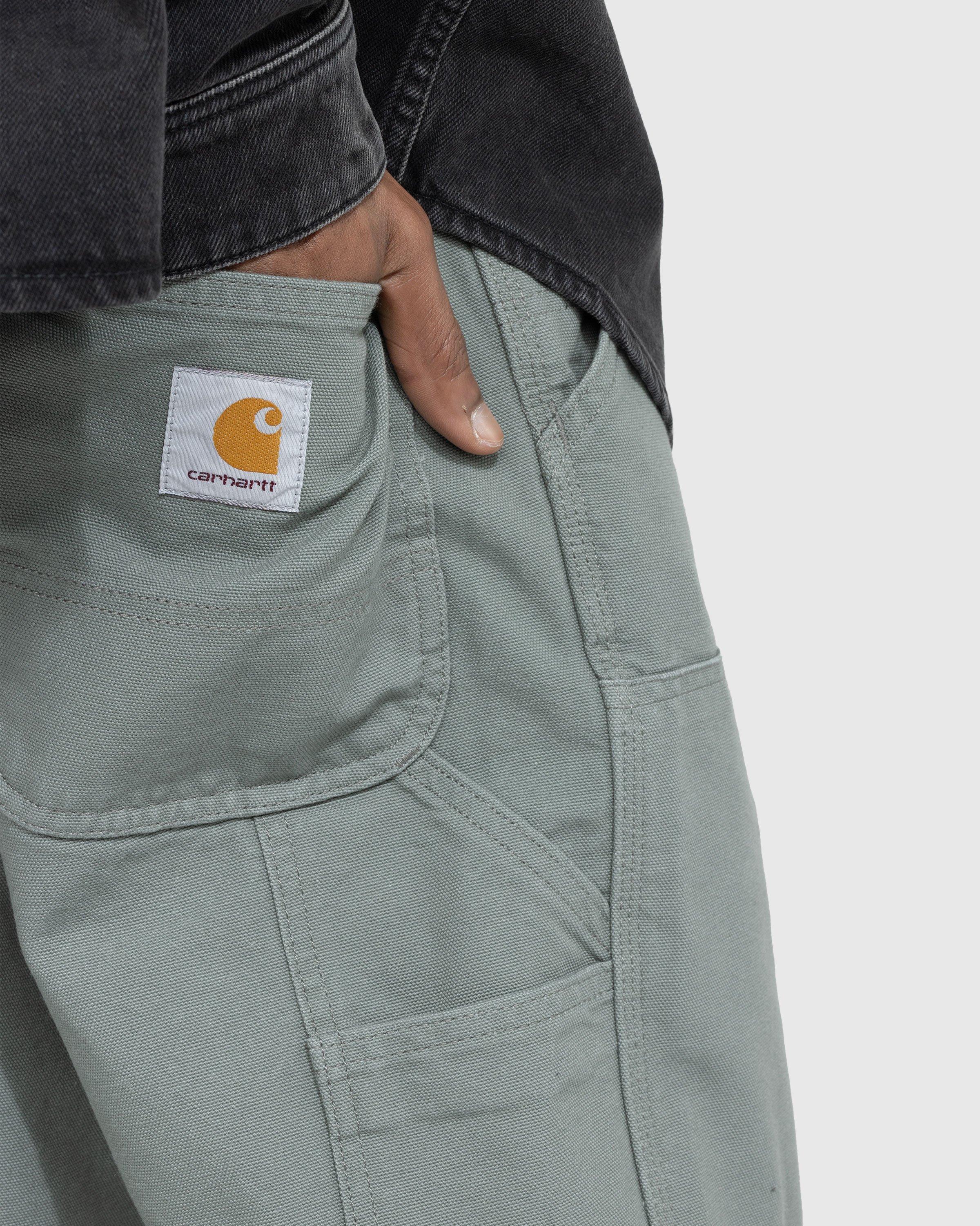 Carhartt WIP - Double Knee Pant Green - Clothing - Green - Image 5