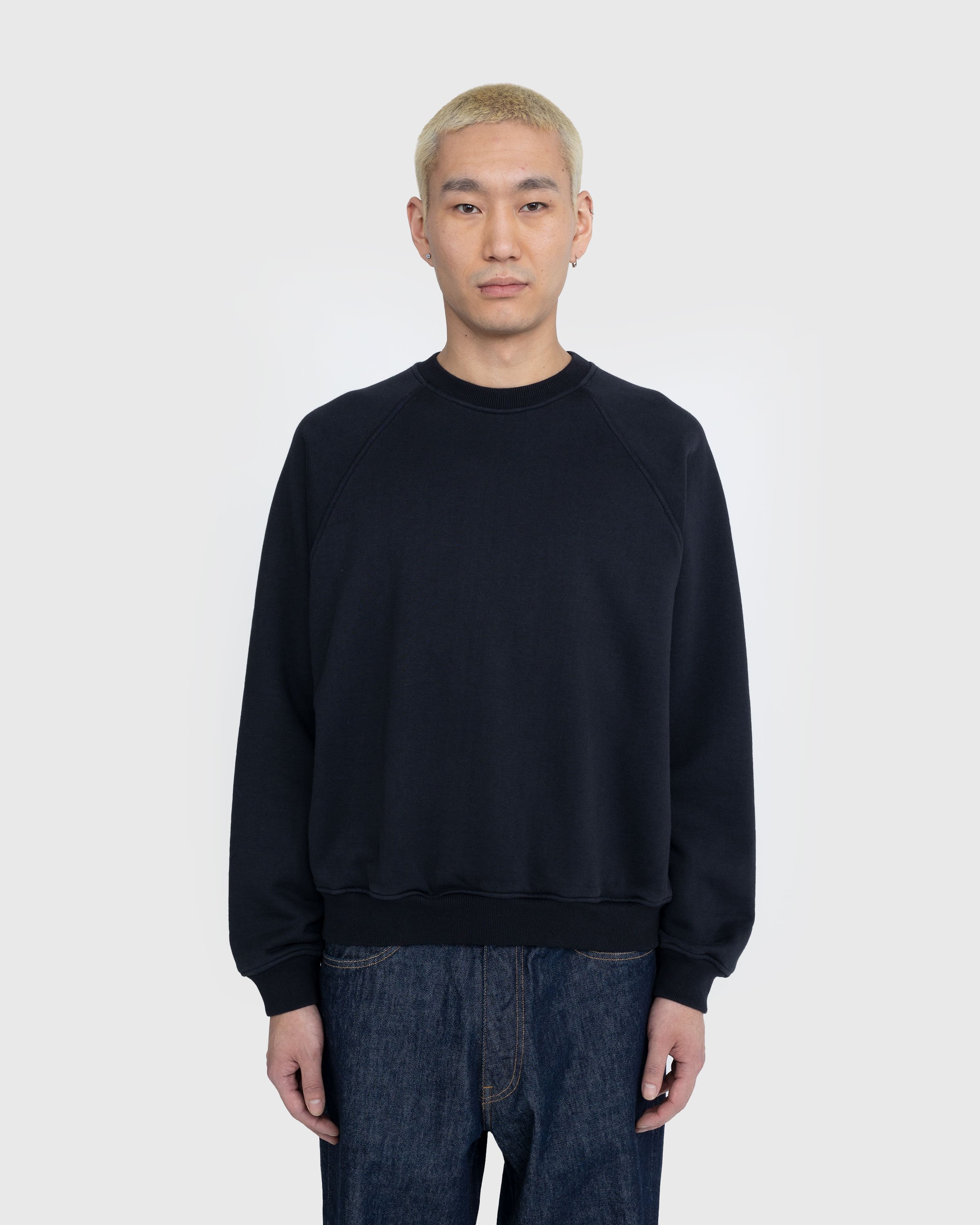 Auralee - Smooth Soft Sweat Pullover Black - Clothing - Black - Image 2