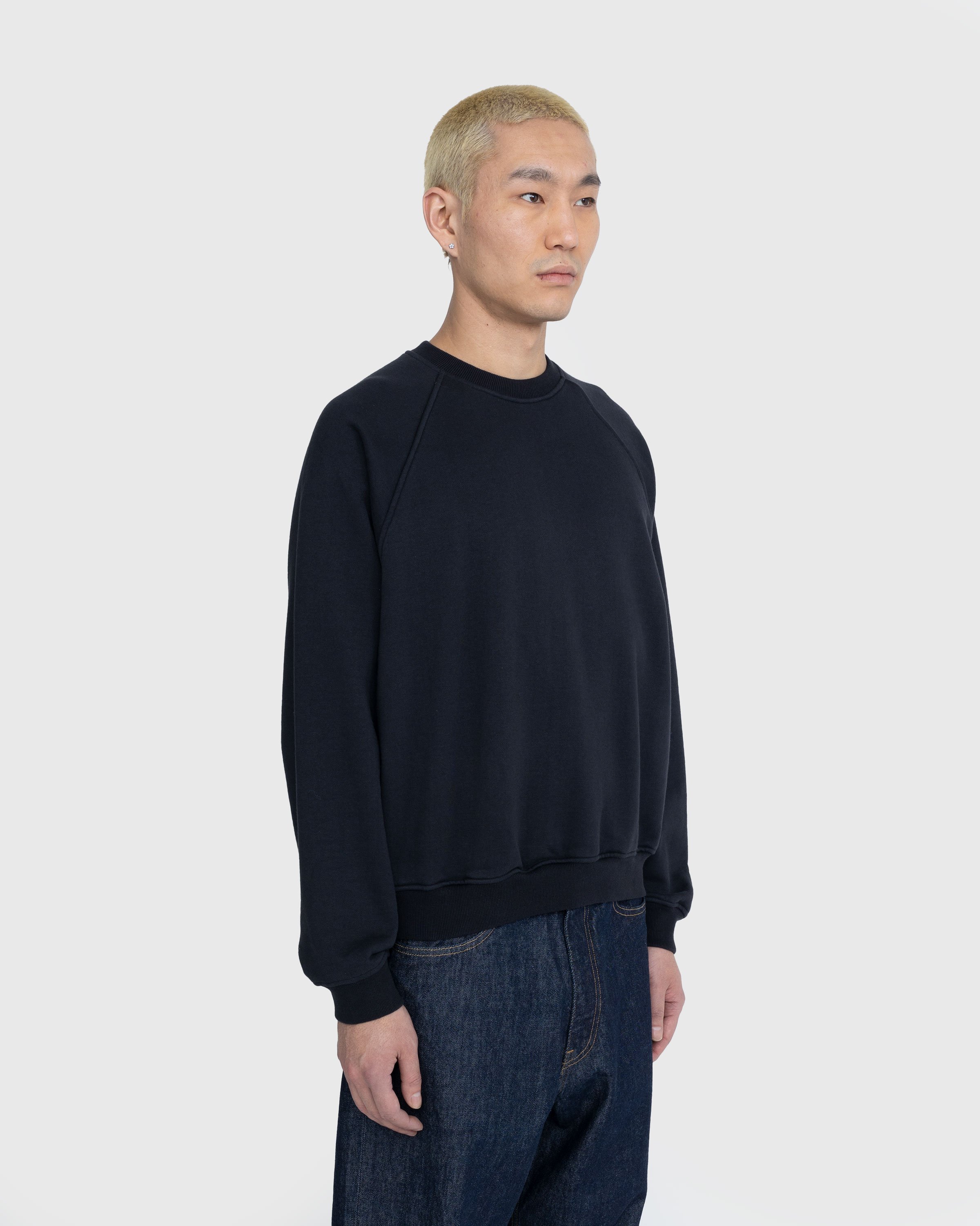 Auralee - Smooth Soft Sweat Pullover Black - Clothing - Black - Image 3
