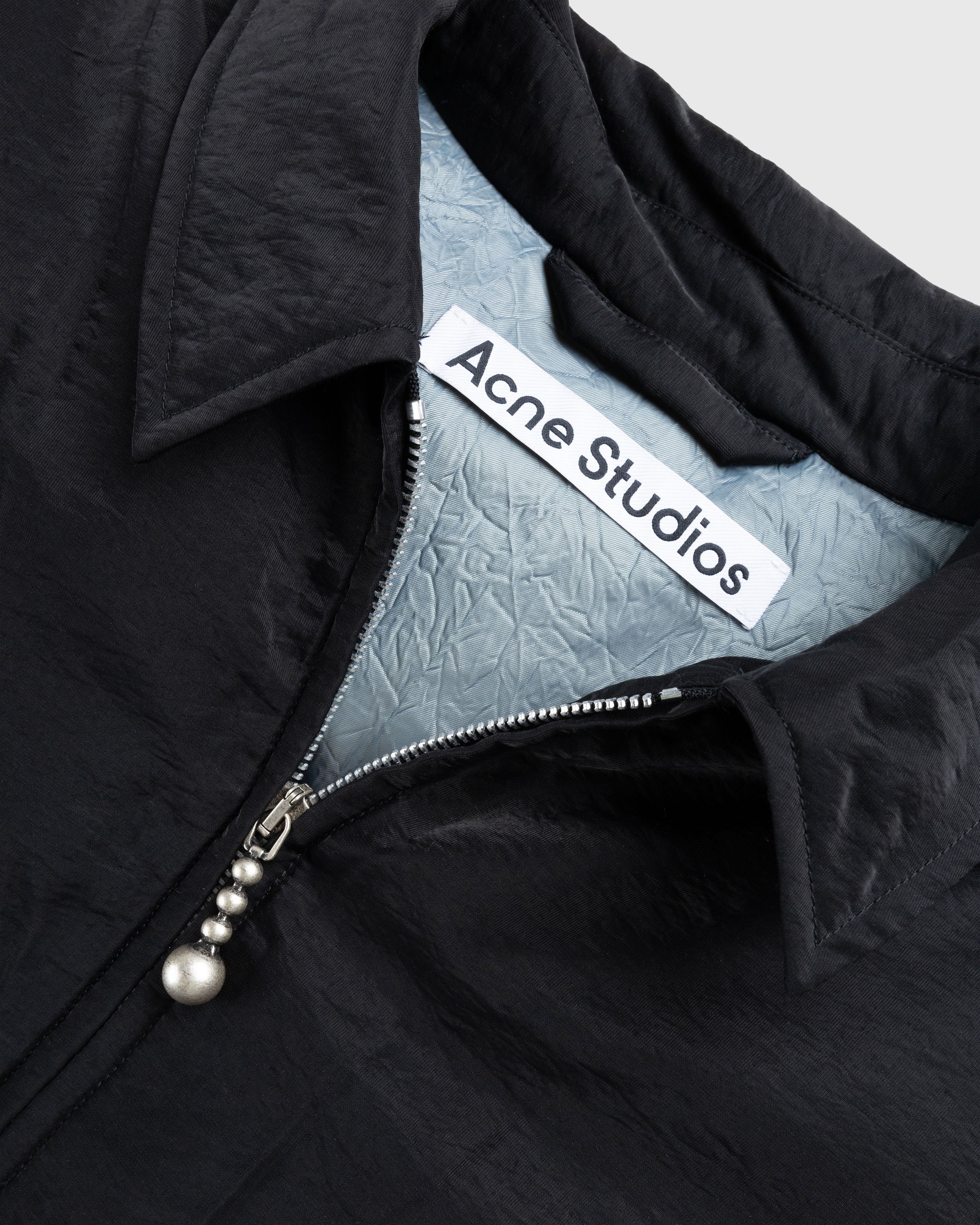 Acne Studios - Puffer Down Jacket Stone Black - Clothing - Black - Image 5