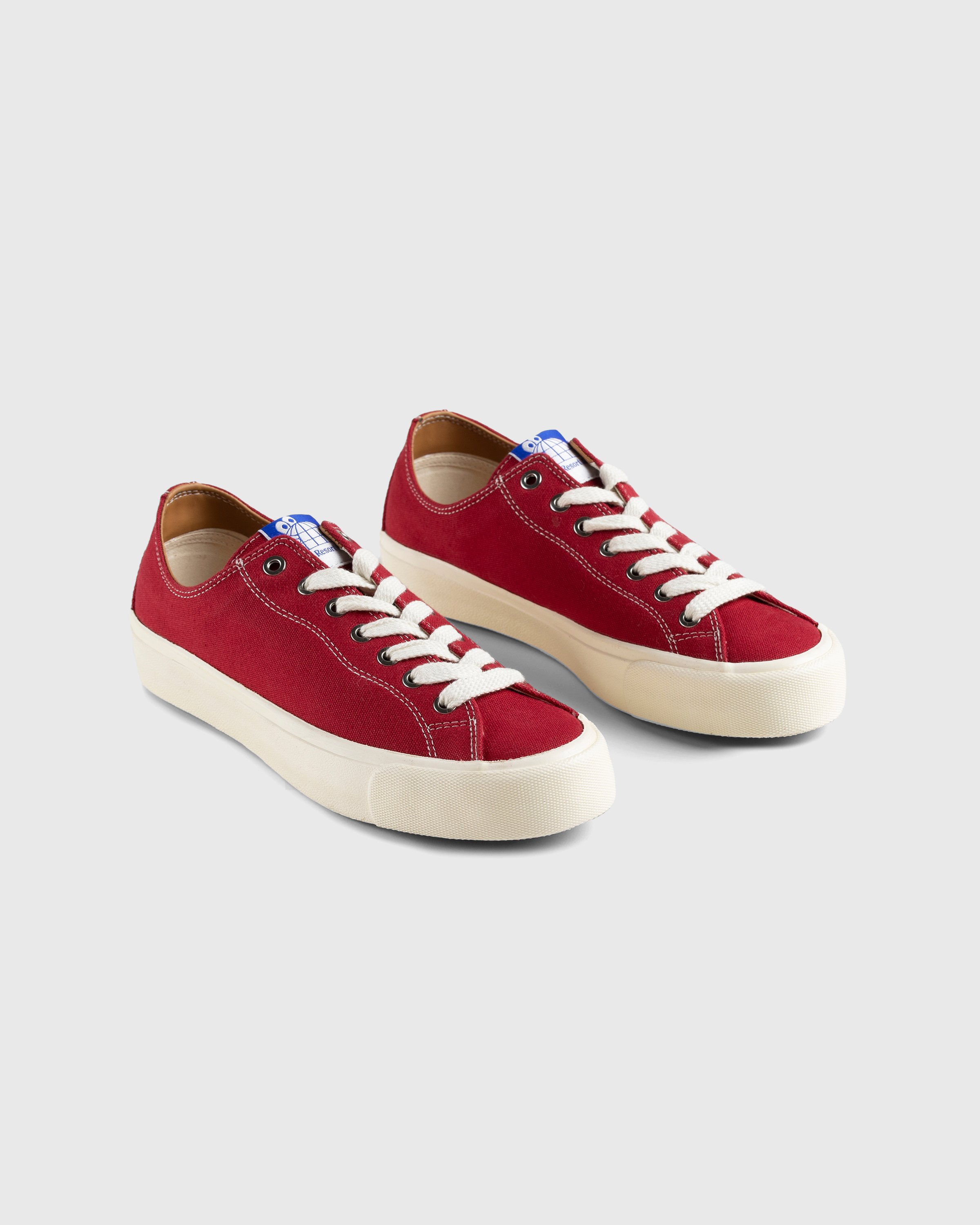 Last Resort AB - VM003-Canvas LO Classic Red/White - Footwear - Red - Image 3