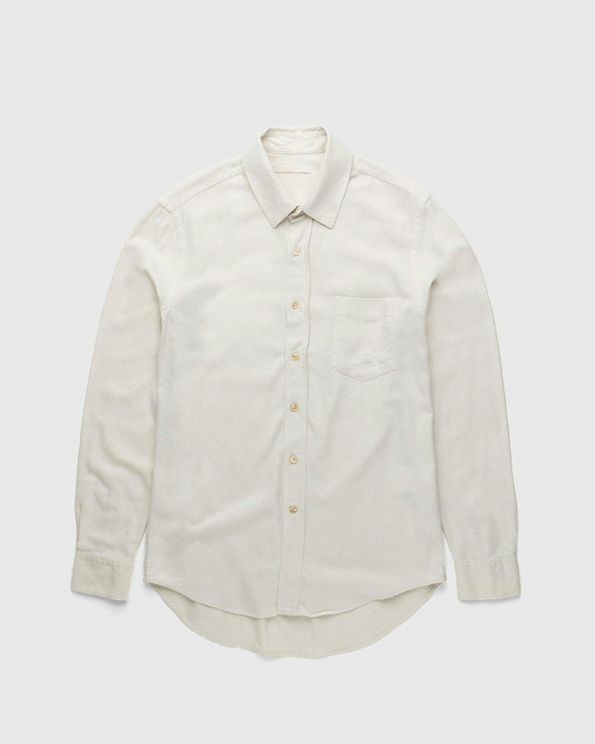 Classic Silk Shirt White