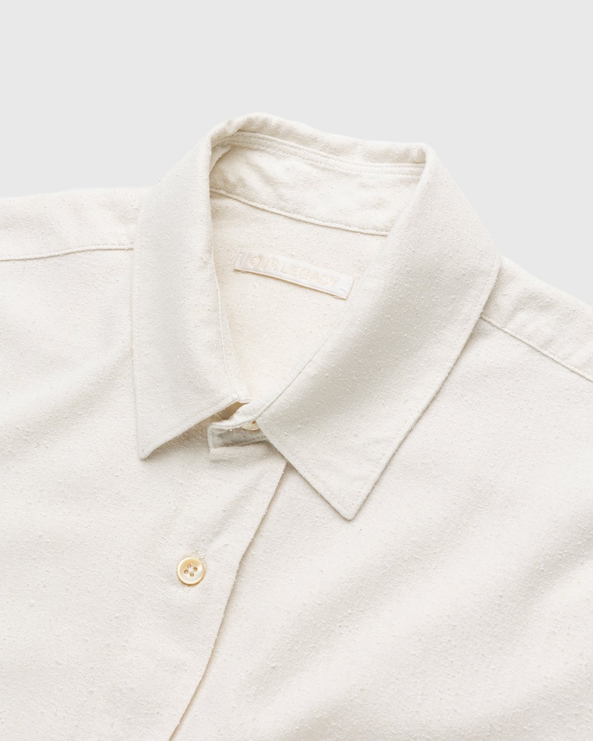 Our Legacy - Classic Shirt White Silk - Clothing - White - Image 3
