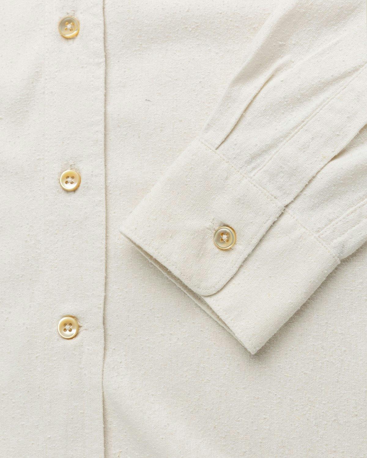 Our Legacy - Classic Shirt White Silk - Clothing - White - Image 6