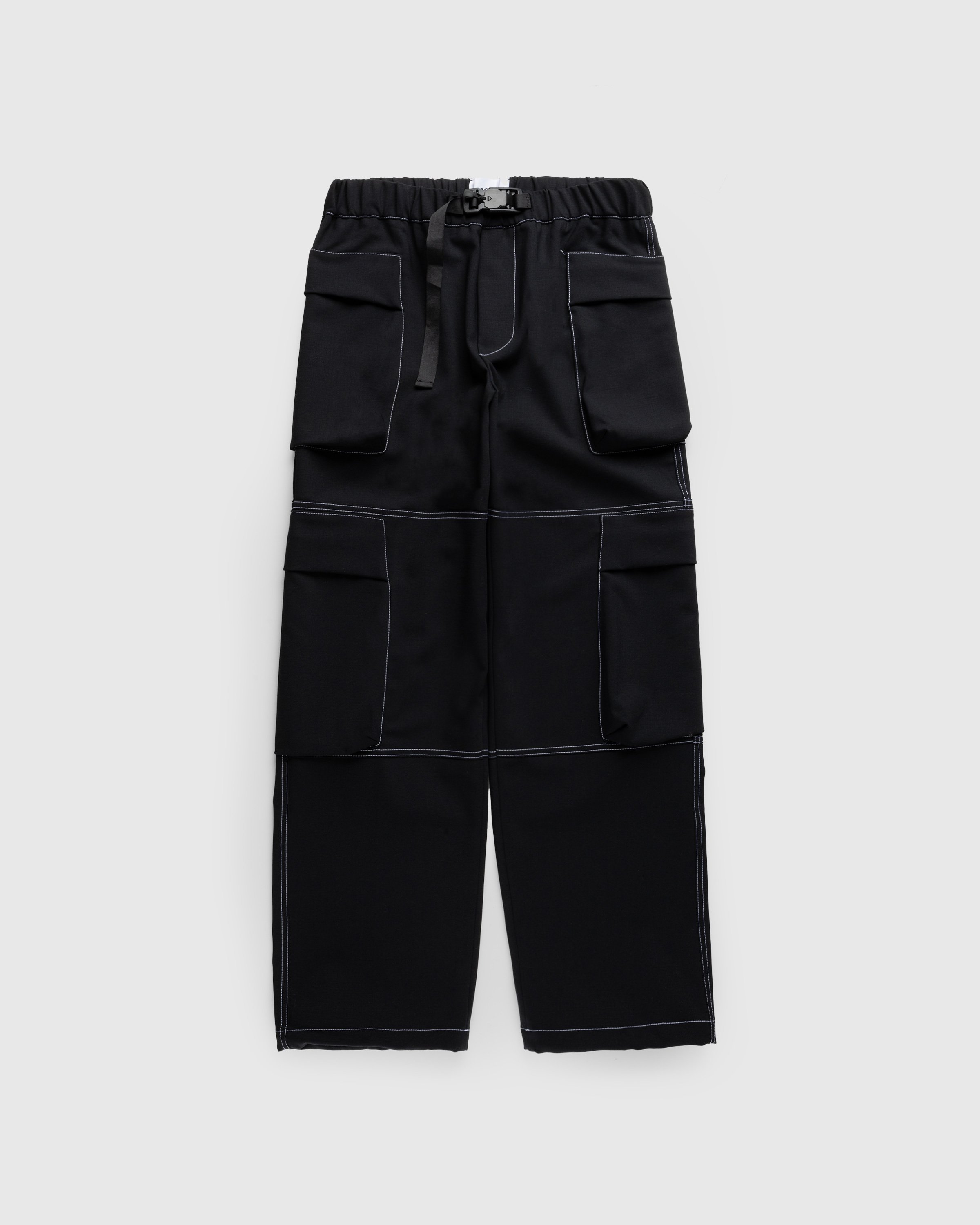 Bonsai - Double Cargo Pant Black - Clothing - Black - Image 1
