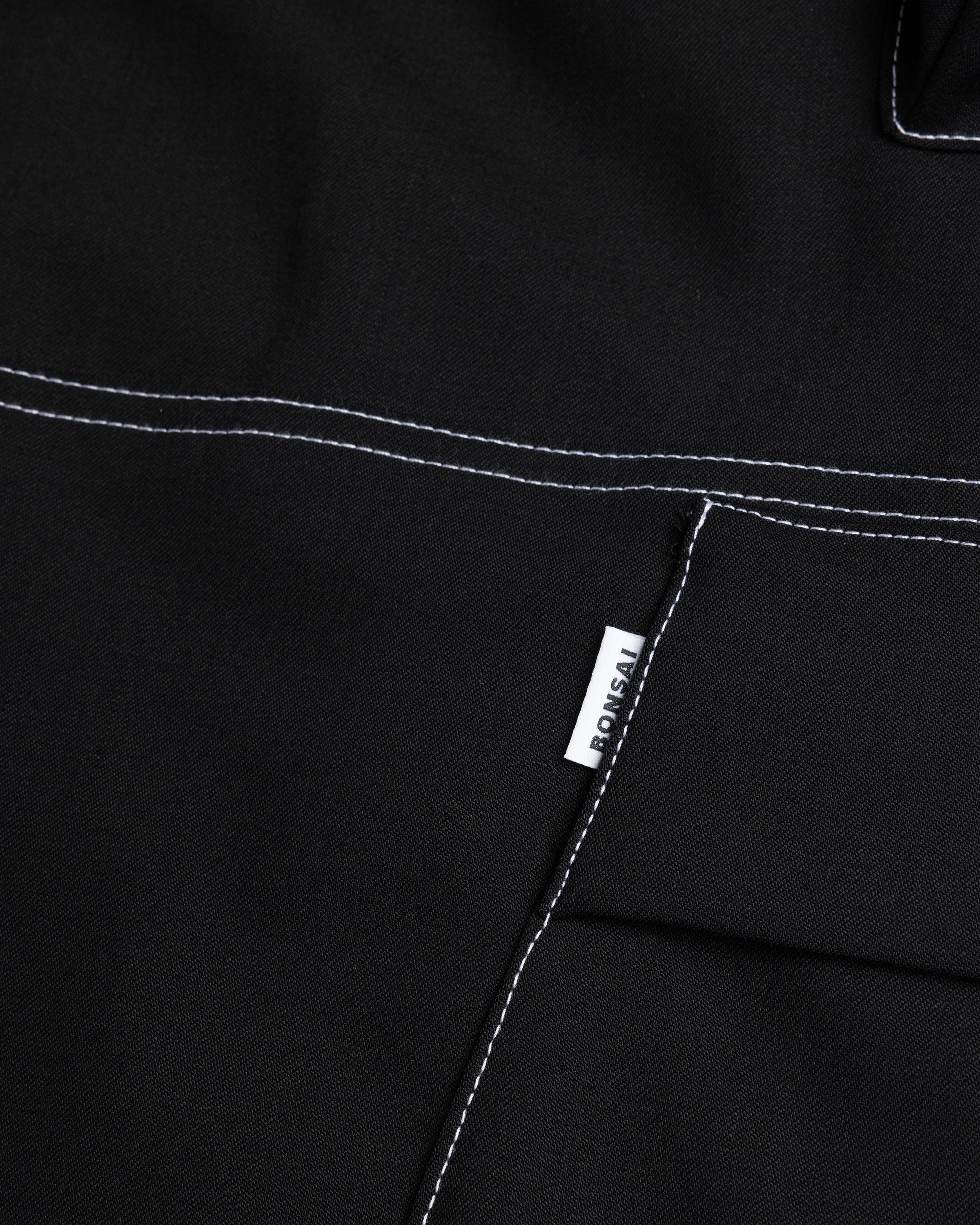 Bonsai - Double Cargo Pant Black - Clothing - Black - Image 5