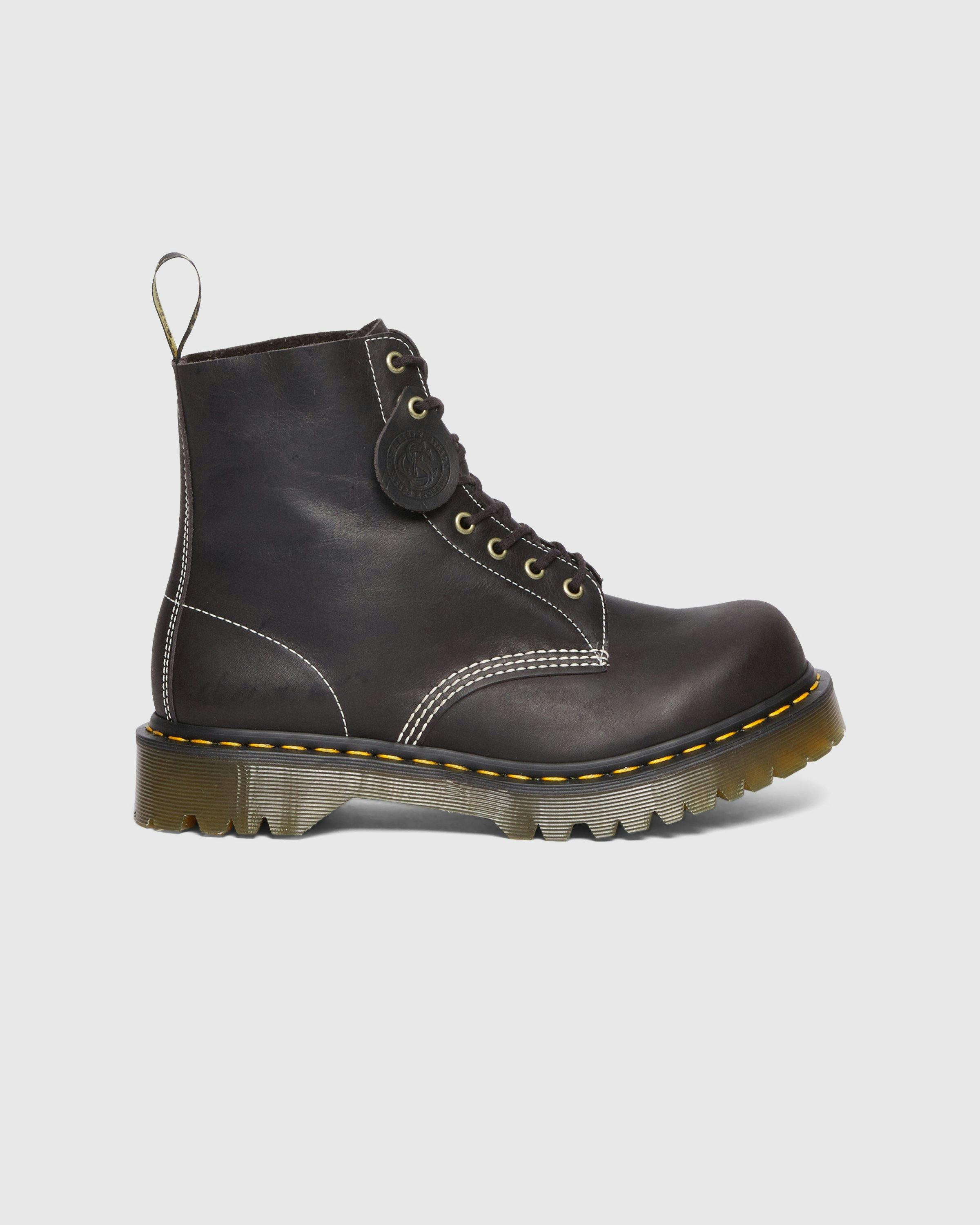 Dr. Martens - 1460 Pascal Charcoal Grey Phoenix - Footwear - Grey - Image 1