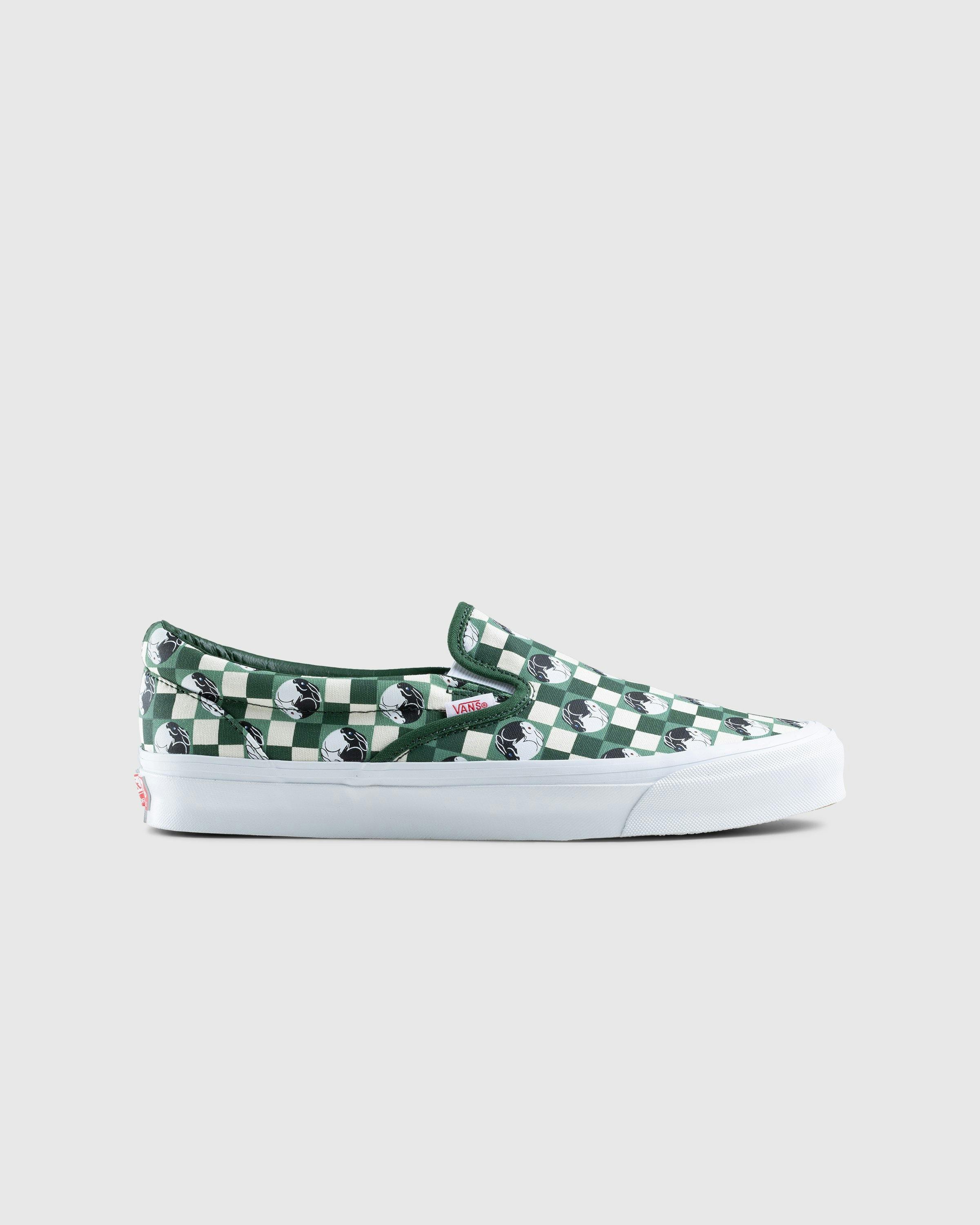 Vans - UA OG Classic Slip-On LX Year of the Rabbit Green - Footwear - Green - Image 1