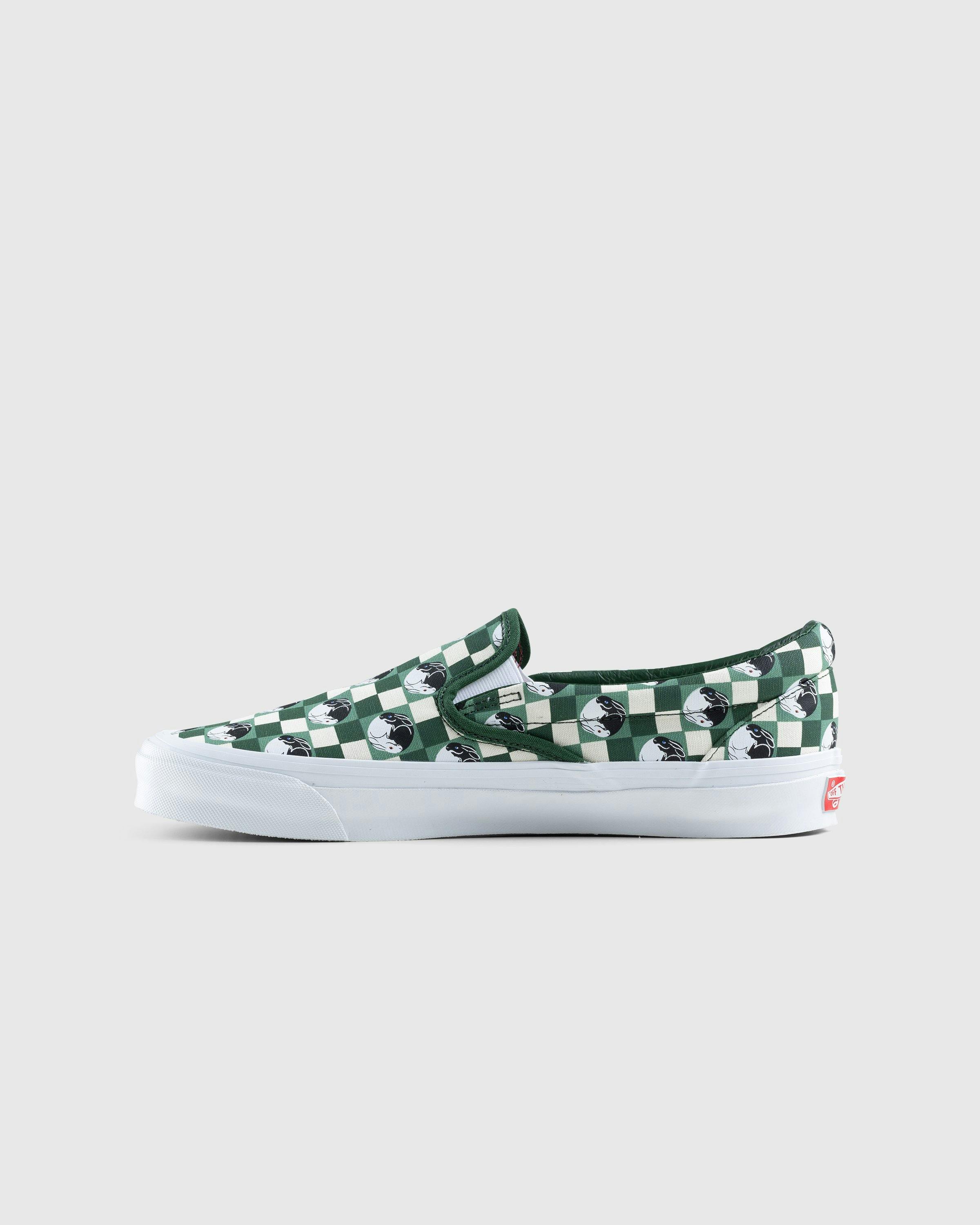 Vans - UA OG Classic Slip-On LX Year of the Rabbit Green - Footwear - Green - Image 2