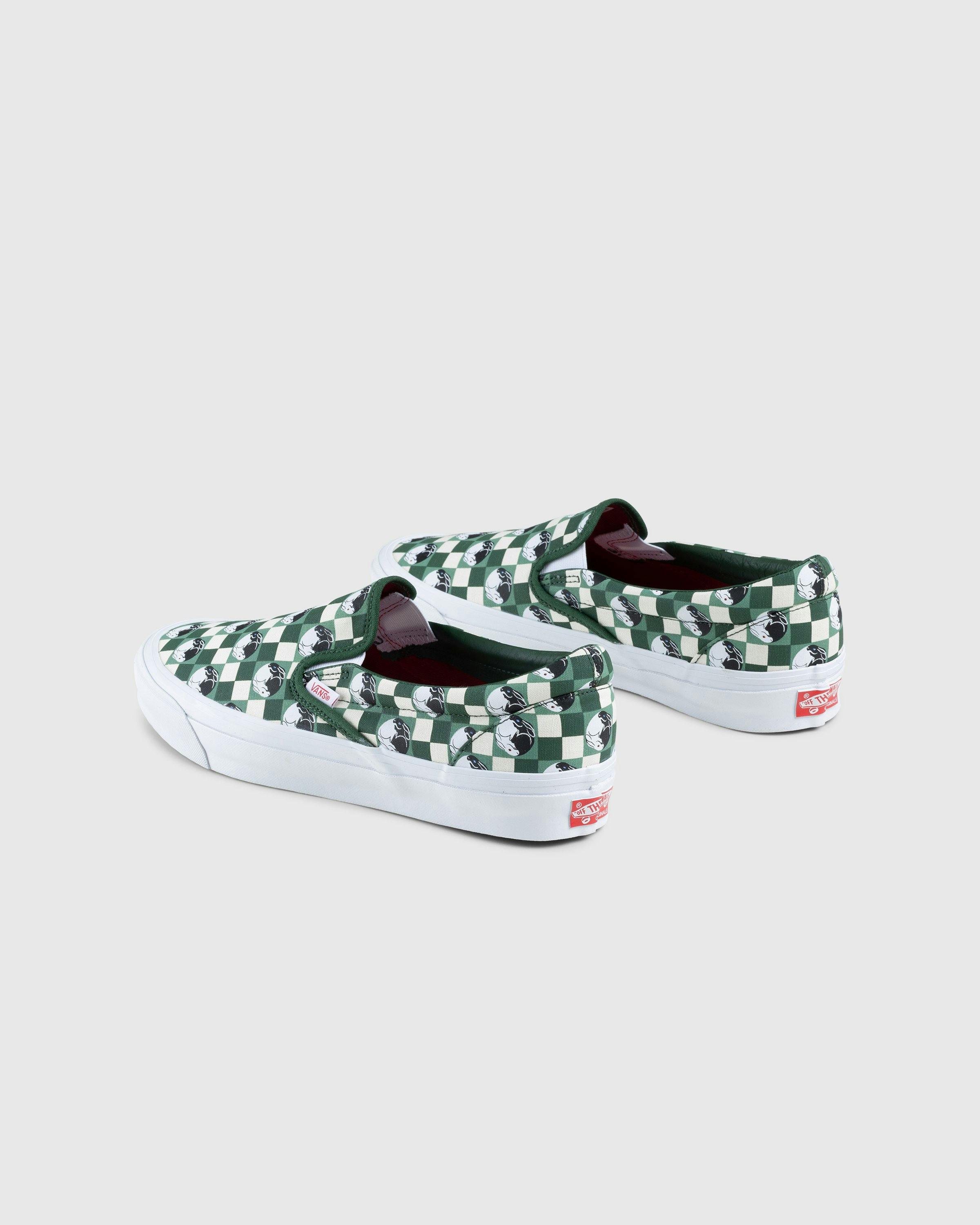 Vans - UA OG Classic Slip-On LX Year of the Rabbit Green - Footwear - Green - Image 4