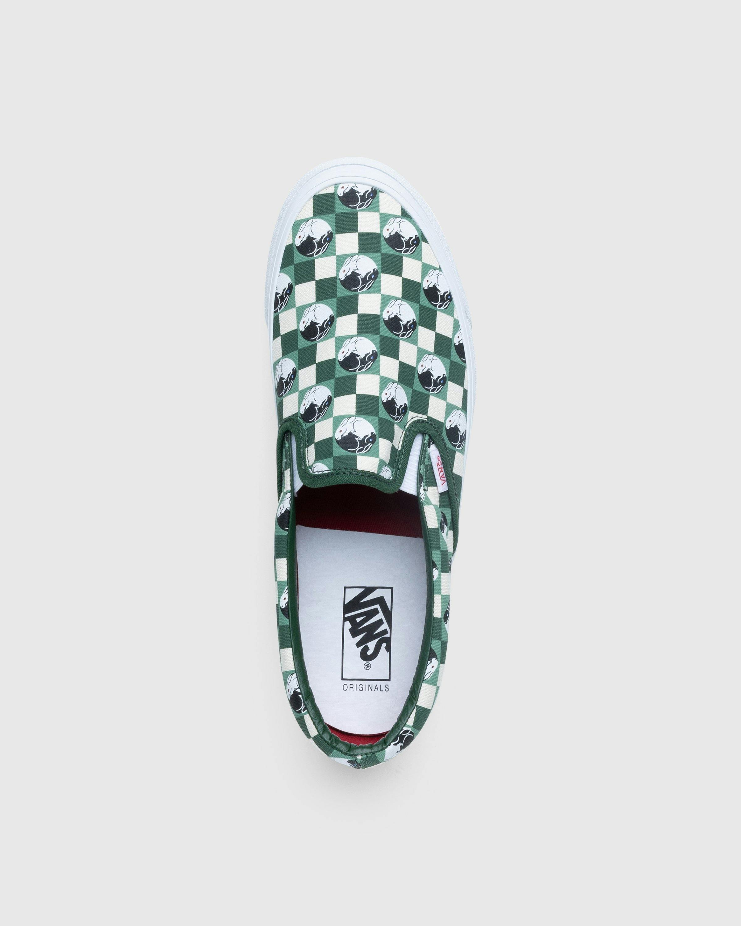 Vans - UA OG Classic Slip-On LX Year of the Rabbit Green - Footwear - Green - Image 5