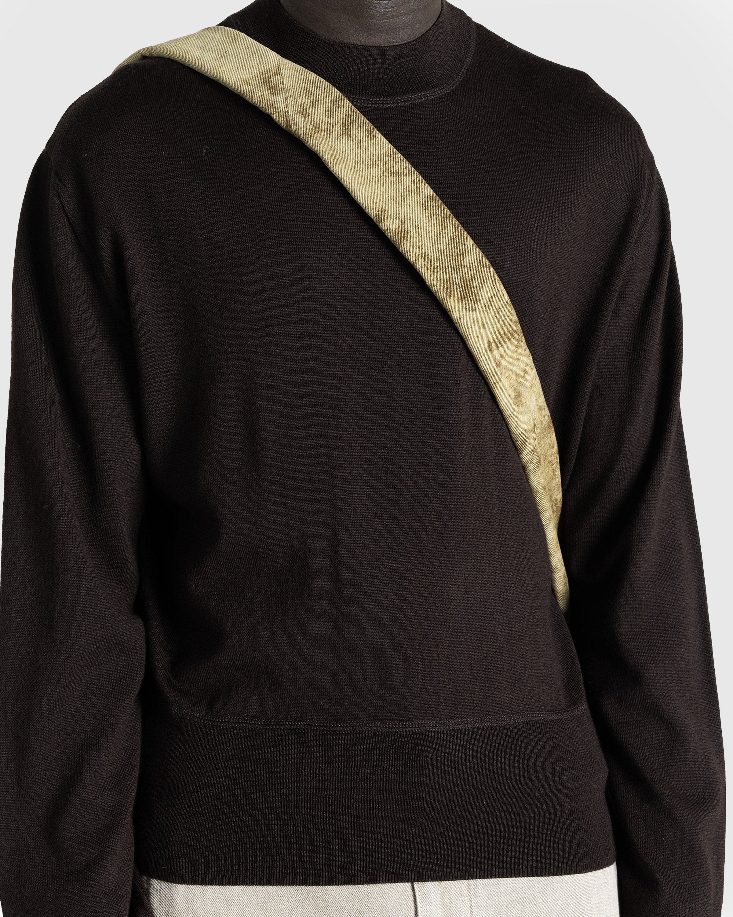 Lemaire - MOCK NECK JUMPE Brown - Clothing - Brown - Image 5