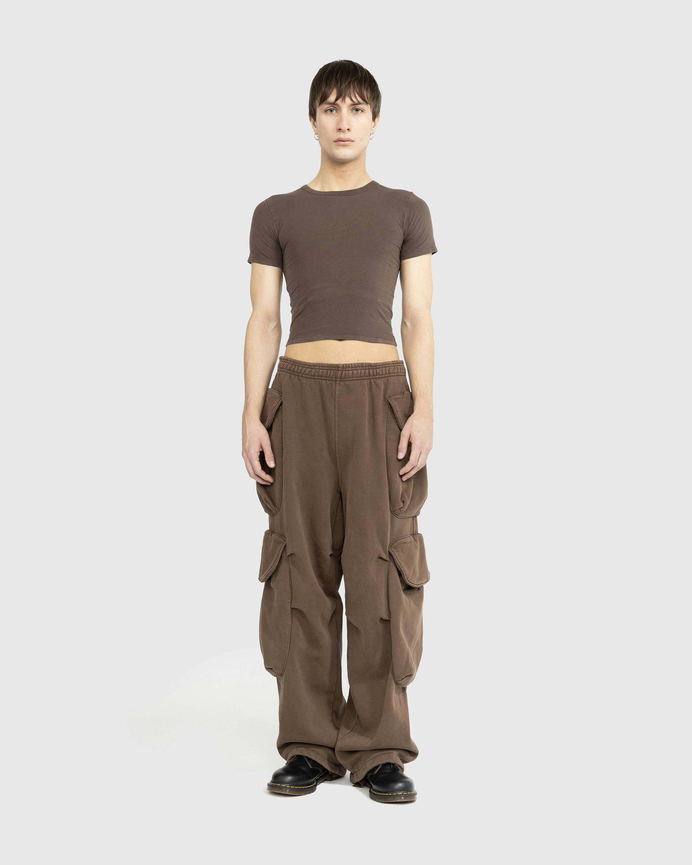 Entire Studios - MICRO TEE BRUNETTE - Clothing - Brown - Image 3