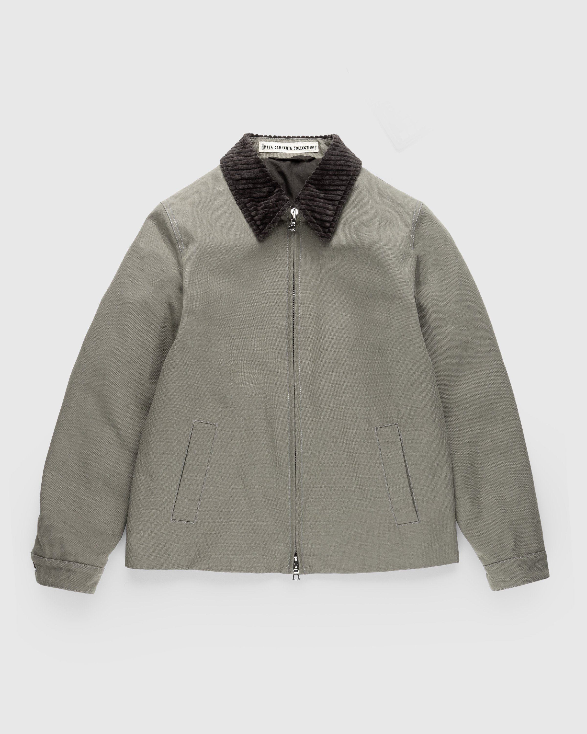 Meta Campania Collective - Owen Zip-Up Jacket Weimaraner Grey - Clothing - Grey - Image 1