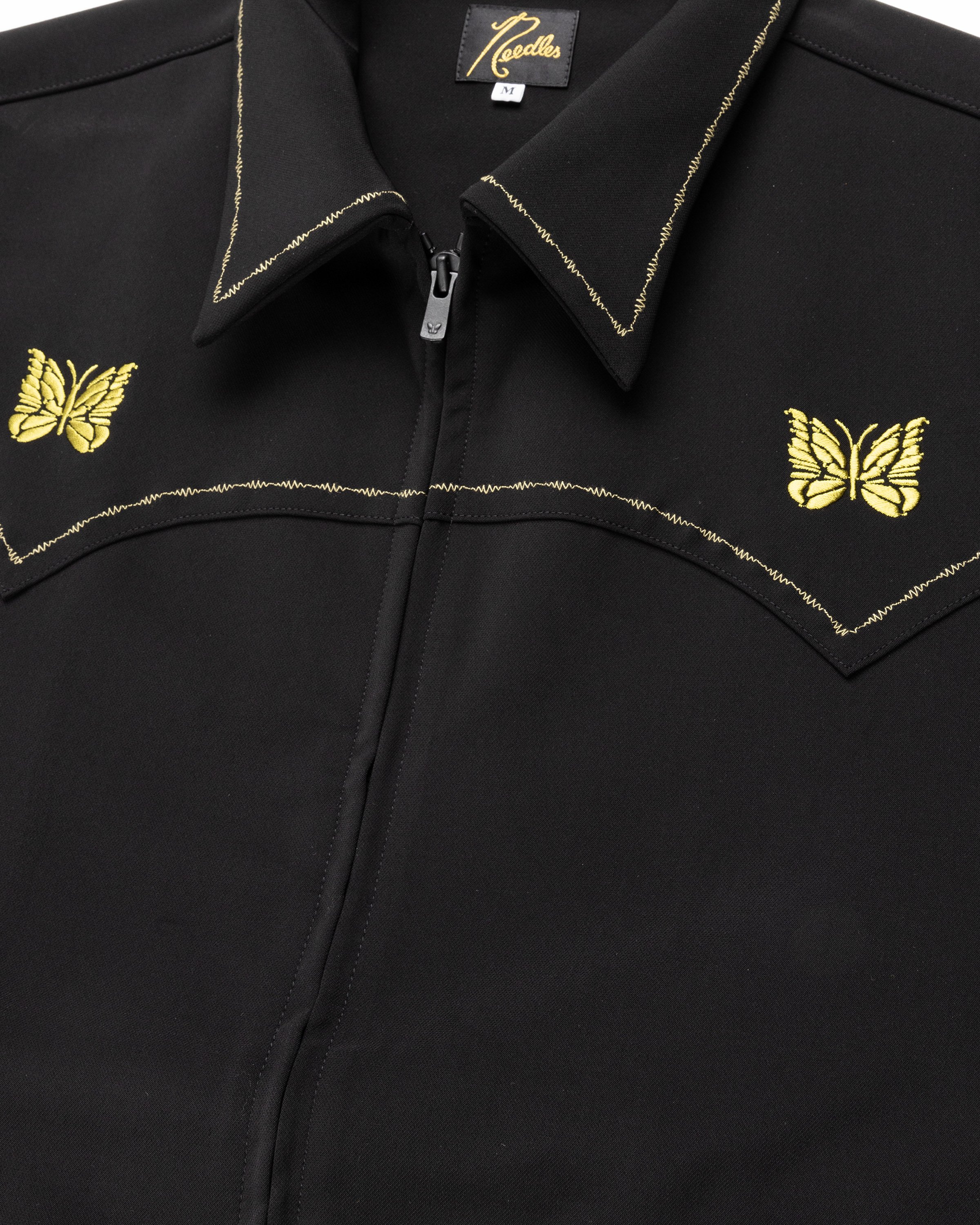 Needles - Western Sport Jacket - PE/PU Double Cloth - Clothing - Black - Image 6