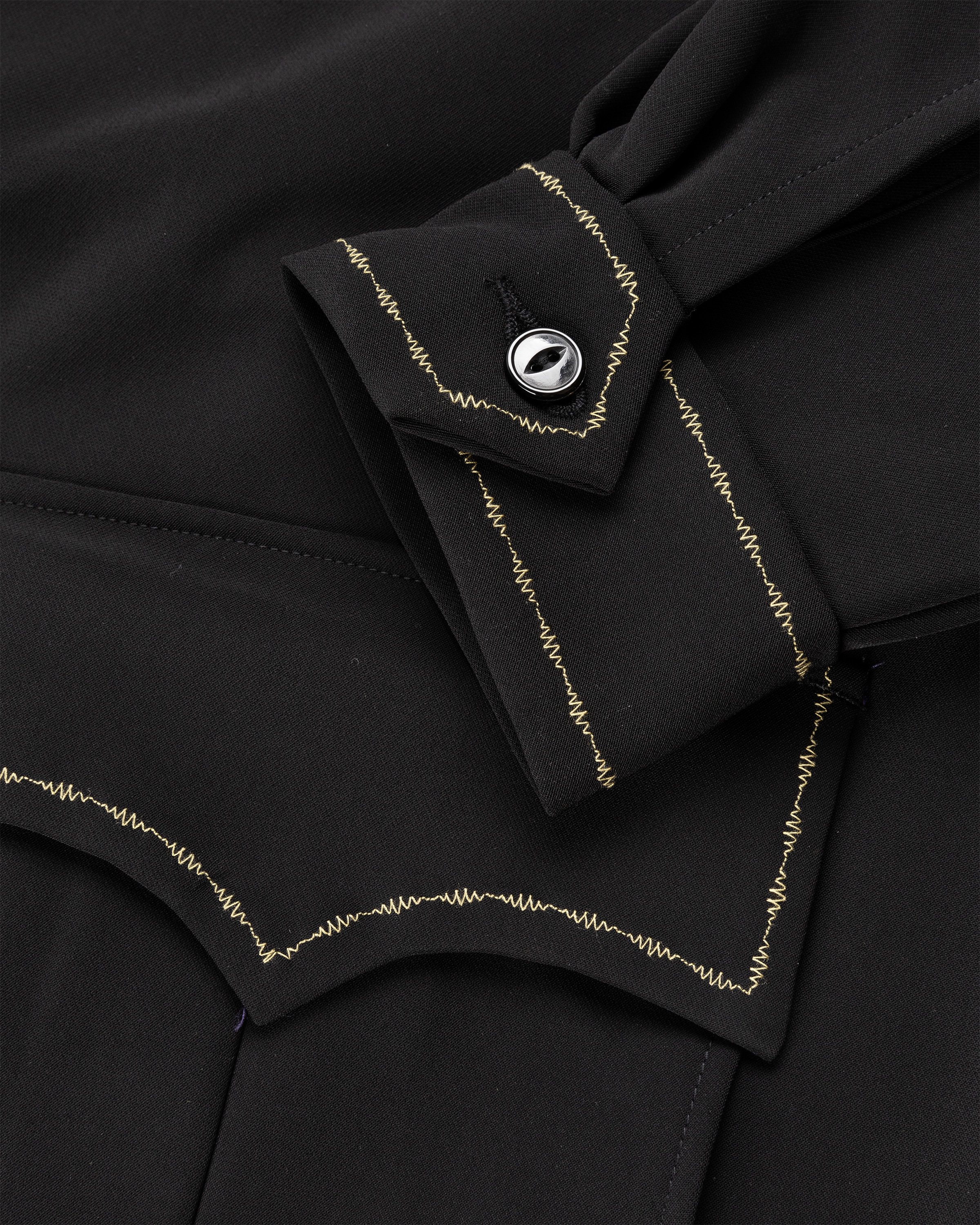 Needles - Western Sport Jacket - PE/PU Double Cloth - Clothing - Black - Image 7