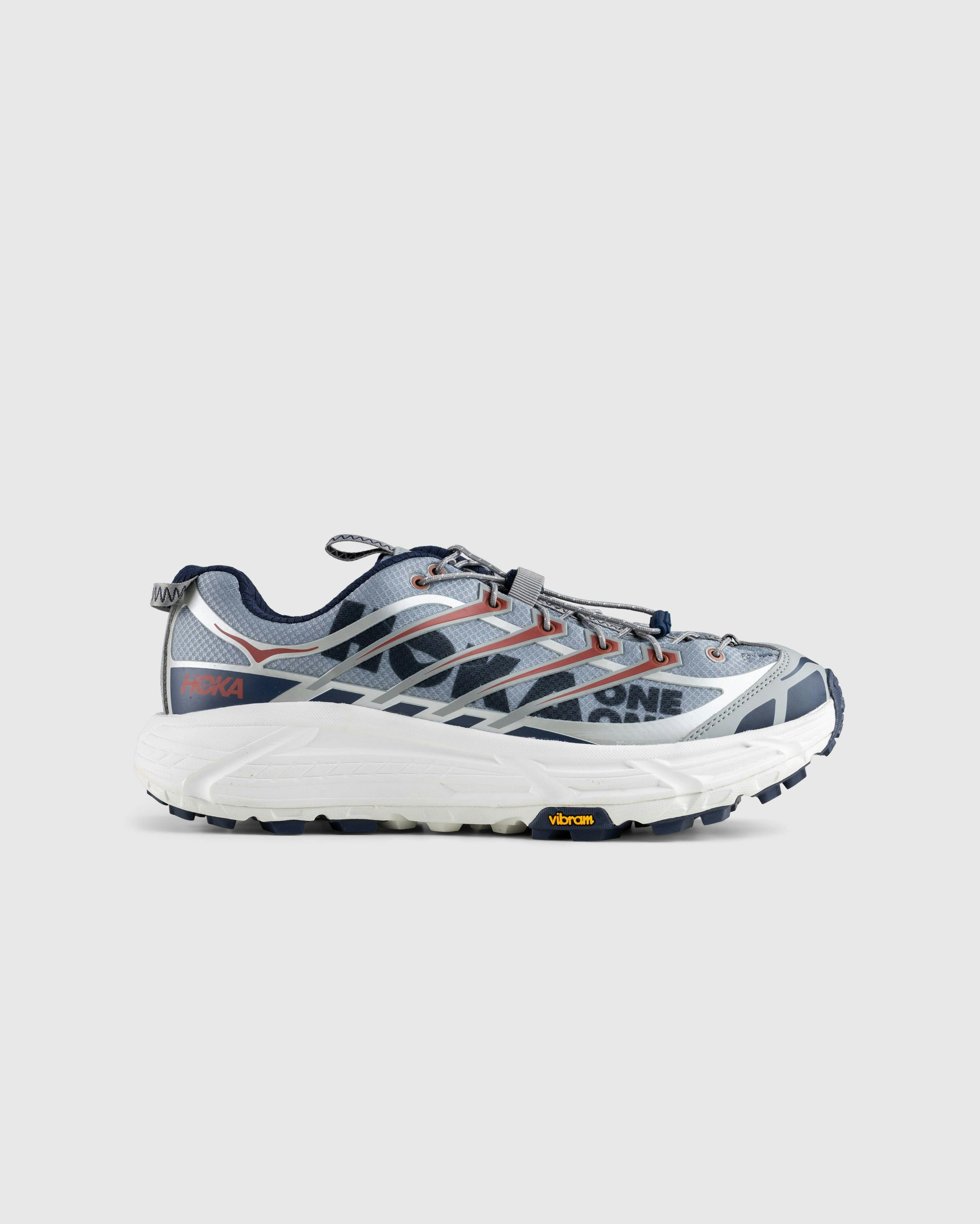 HOKA - Mafate Three2 Limestone/Outer Space - Footwear - Grey - Image 1