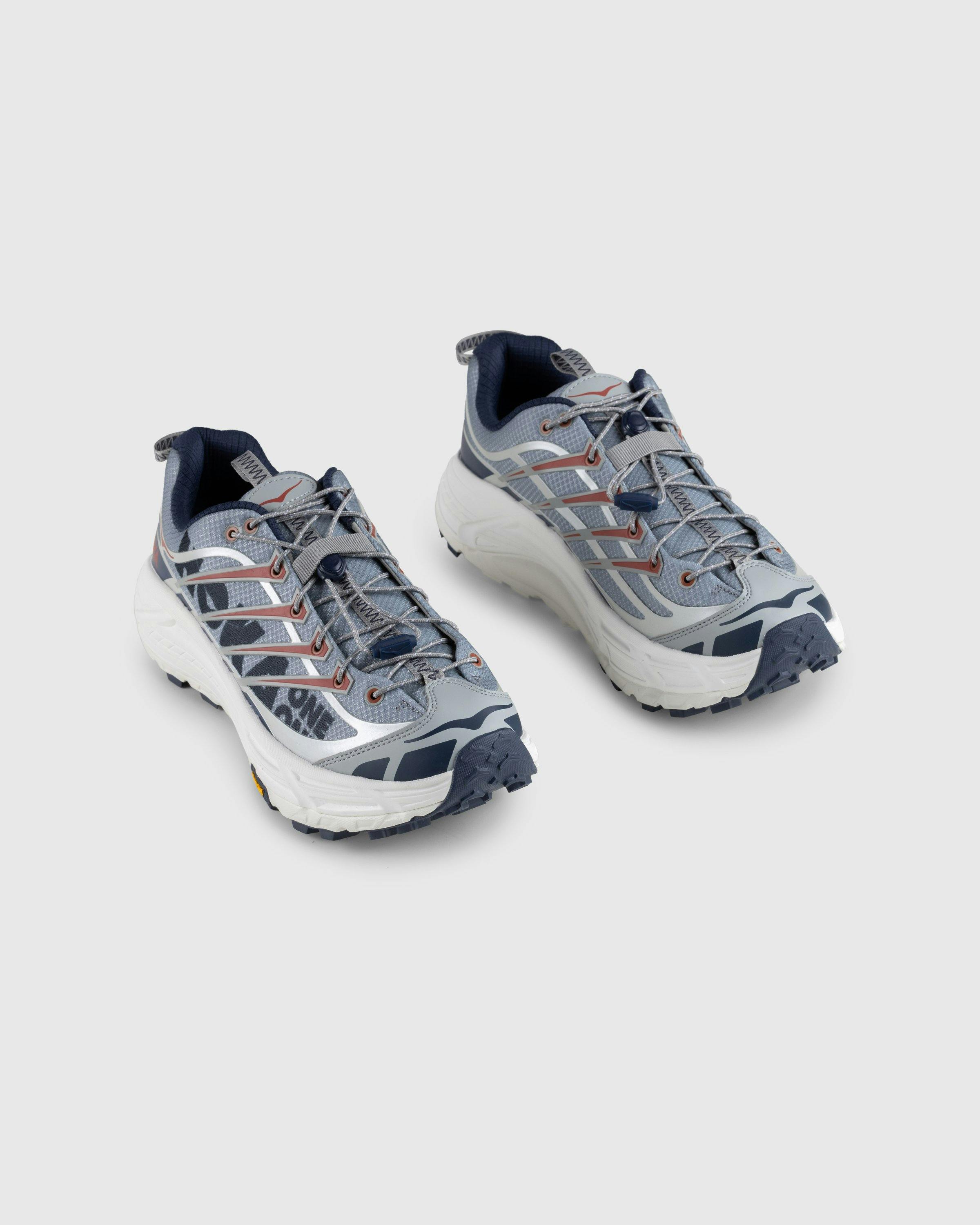 HOKA - Mafate Three2 Limestone/Outer Space - Footwear - Grey - Image 3