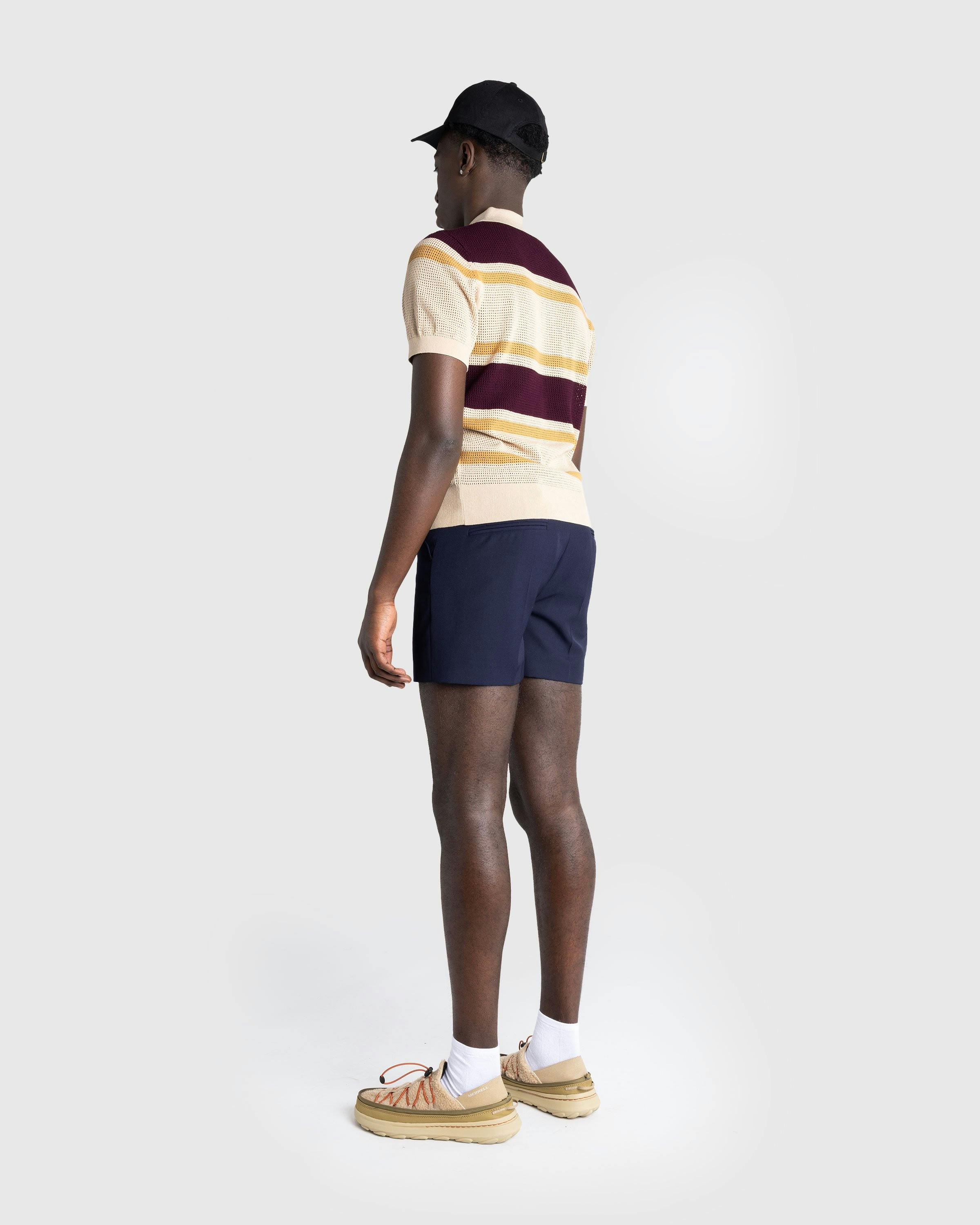 Dries van Noten - PAOLON SHORT 8153 M.W.PANTS NAV - Clothing - Blue - Image 4