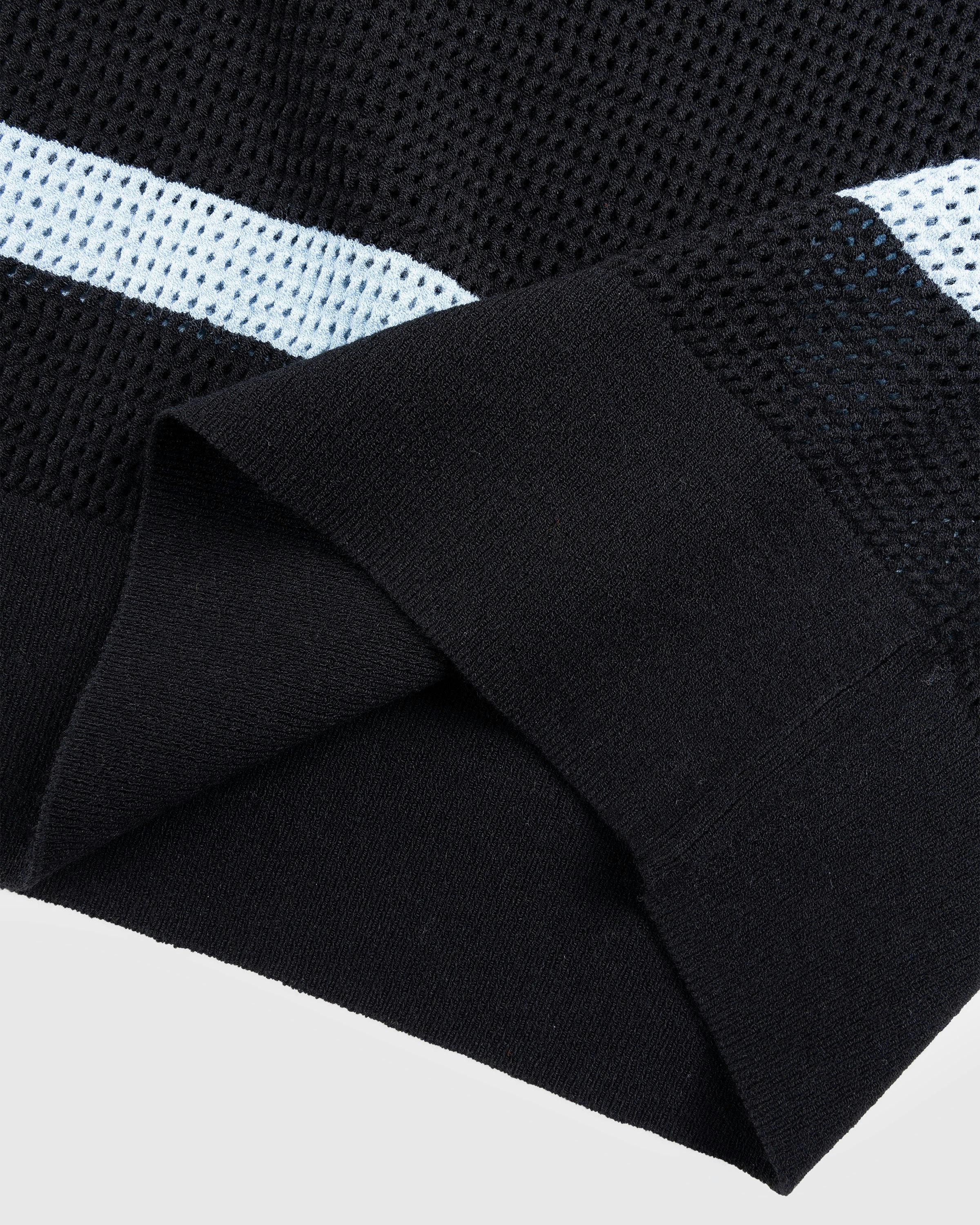 Dries van Noten – Mindo Knit Polo Black/Stripes