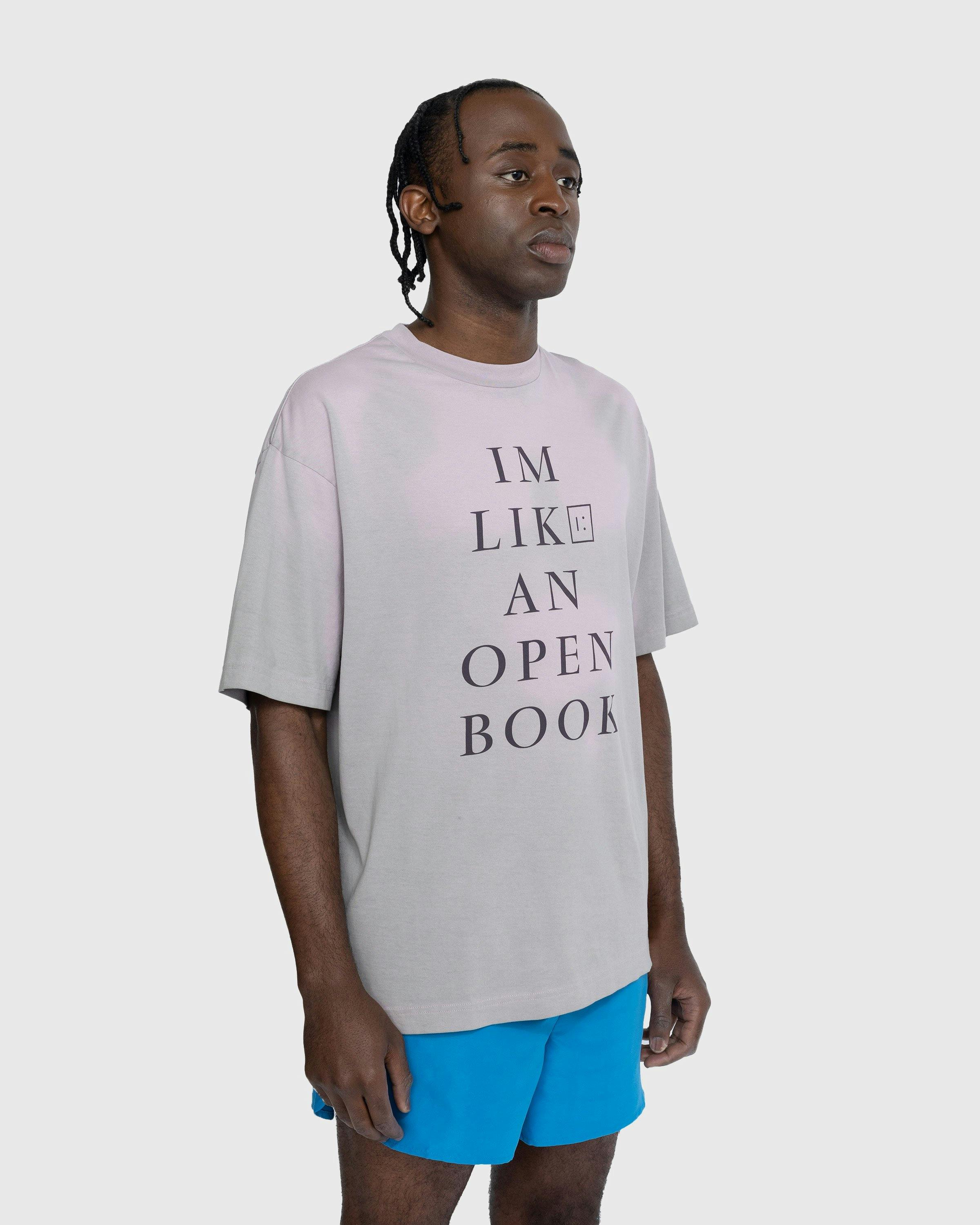 Acne Studios - Heat Reactive Print T-Shirt Grey - Clothing - Grey - Image 5