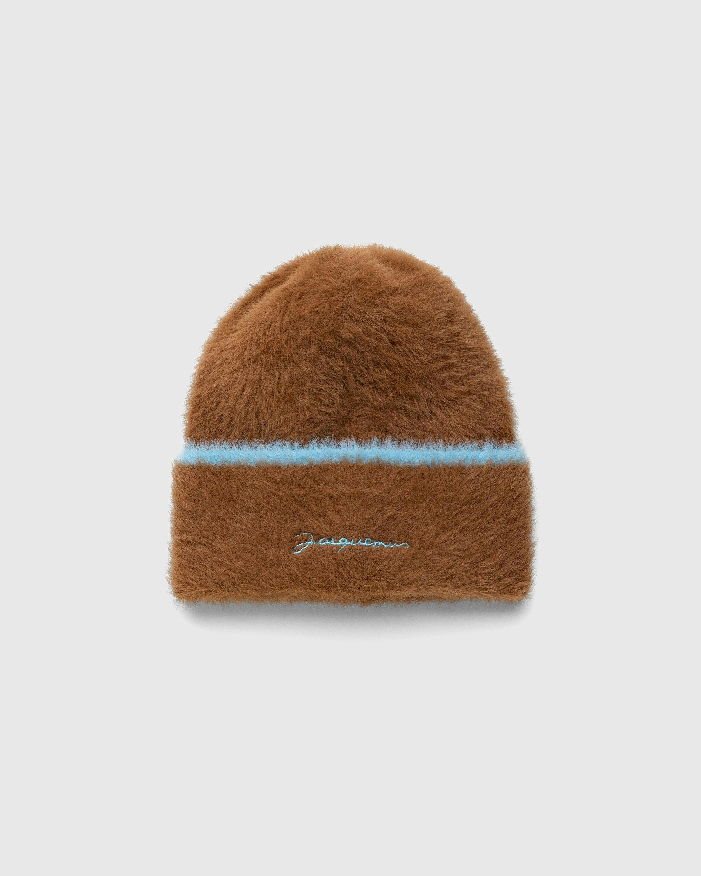 JACQUEMUS - Le Bonnet Neve - Accessories - Brown - Image 1