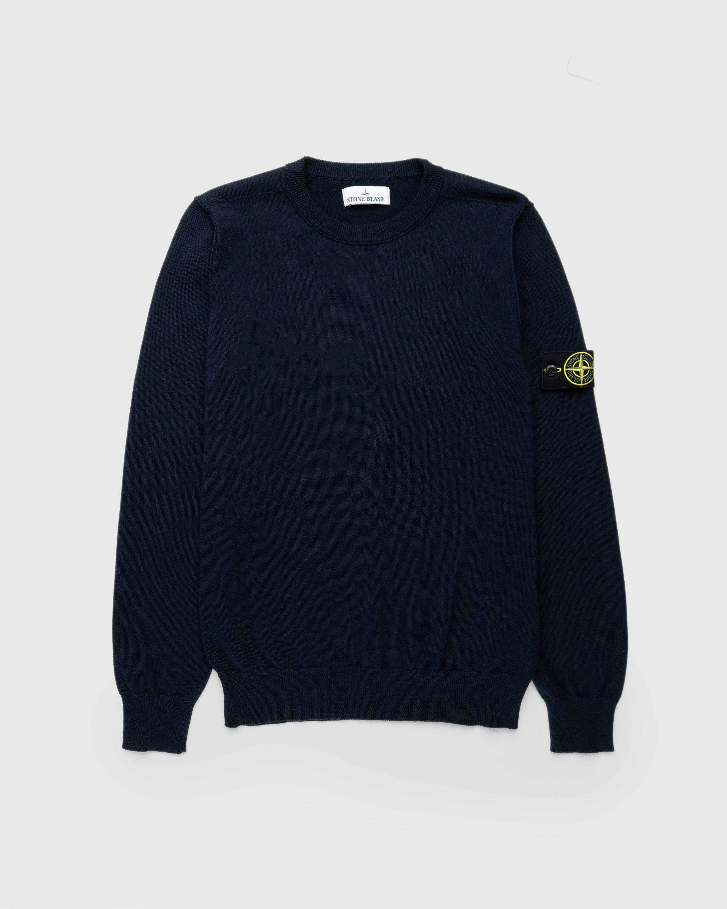 Stone Island - Maglia Blue 540B2 - Clothing - Blue - Image 1