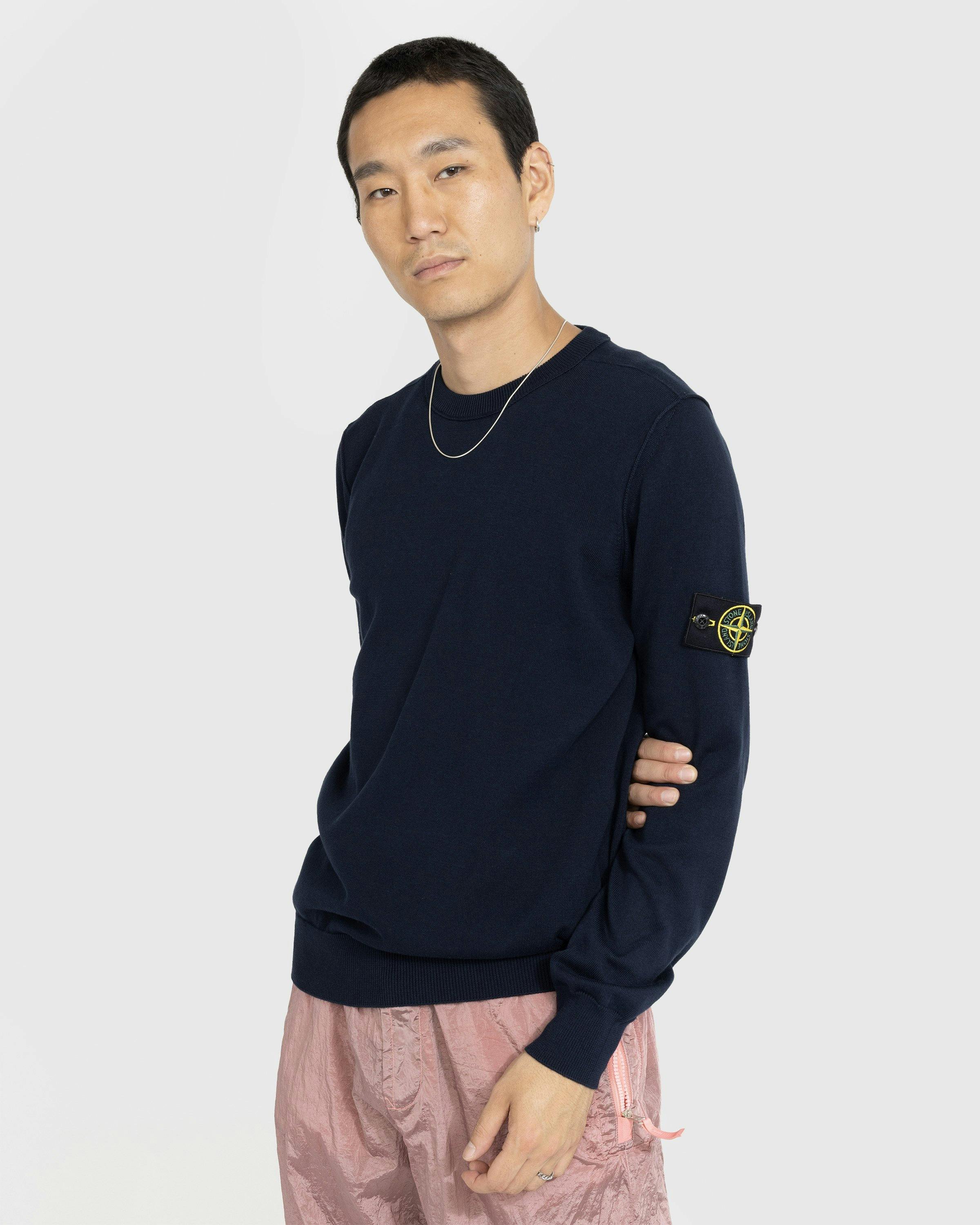 Stone Island - Maglia Blue 540B2 - Clothing - Blue - Image 2