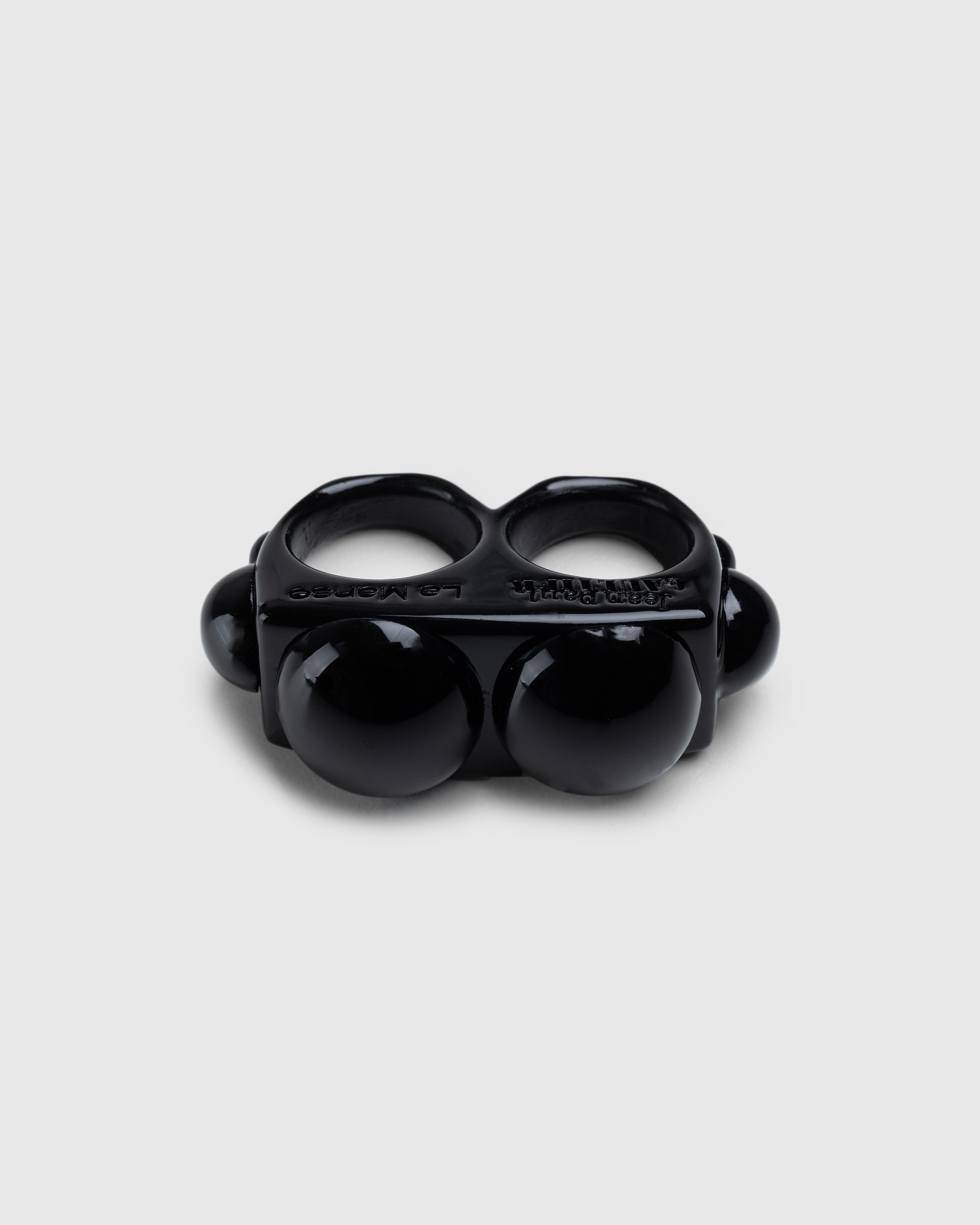 Jean Paul Gaultier - Siames Ring Black - Accessories - Black - Image 1