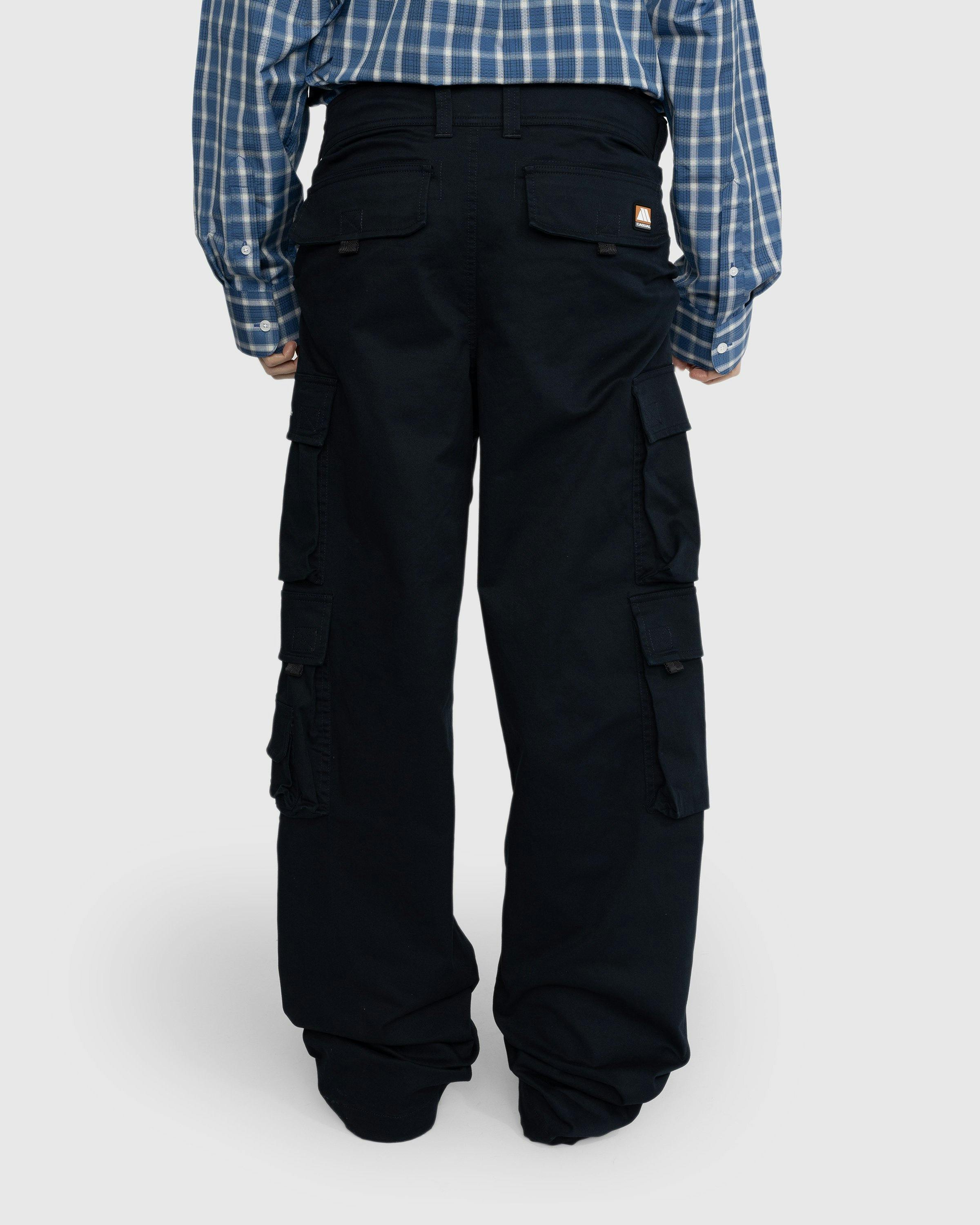 Martine Rose - Pulled Cargo Trouser Navy - Clothing - Blue - Image 3