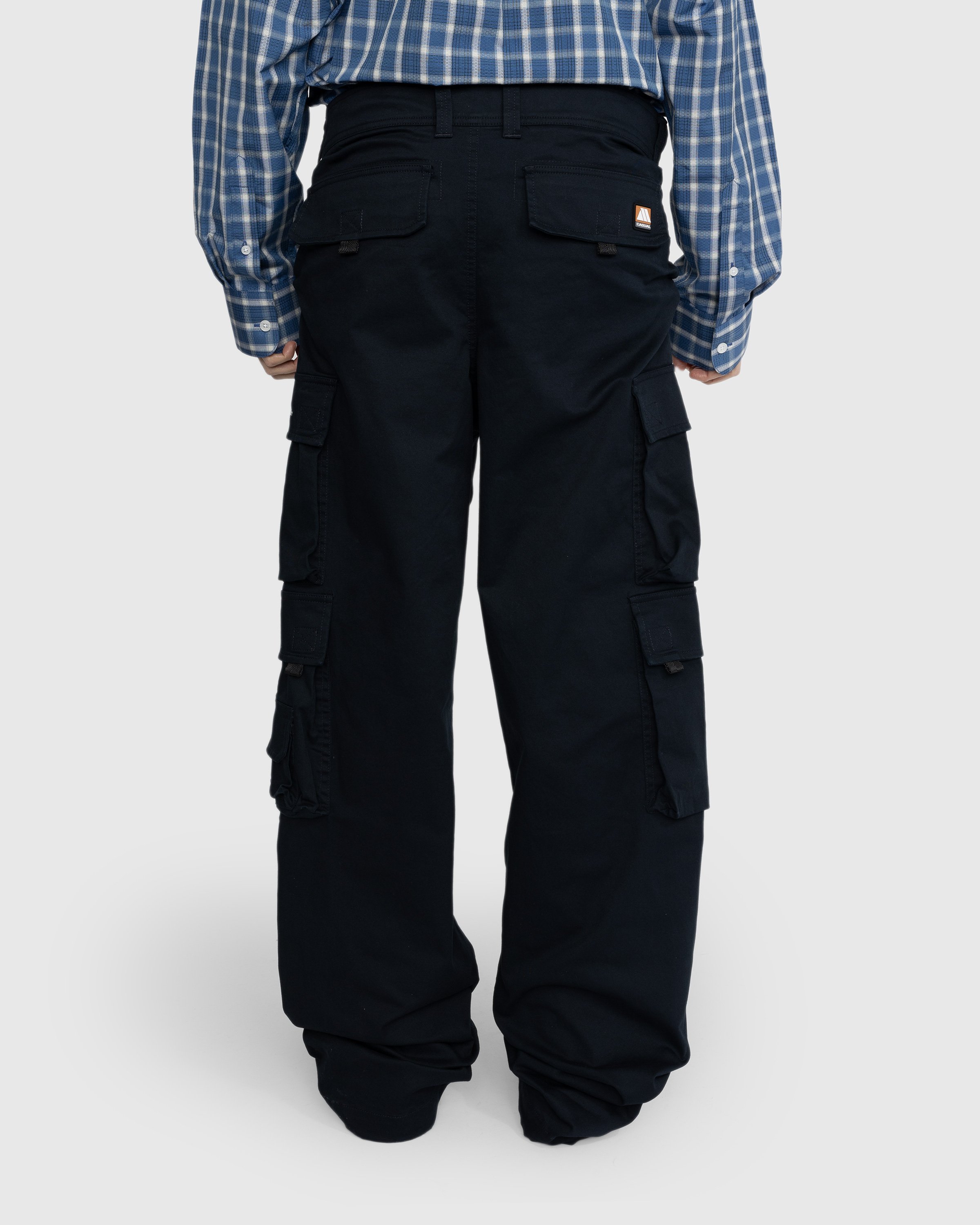 Martine Rose - Pulled Cargo Trouser Navy - Clothing - Blue - Image 3