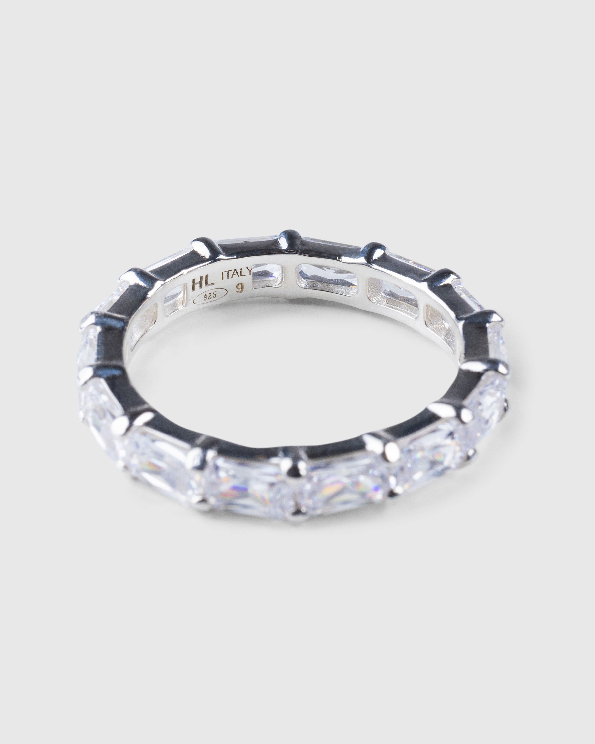 Hatton Labs - Horizon Eternity Ring Silver/White - Accessories - Multi - Image 1