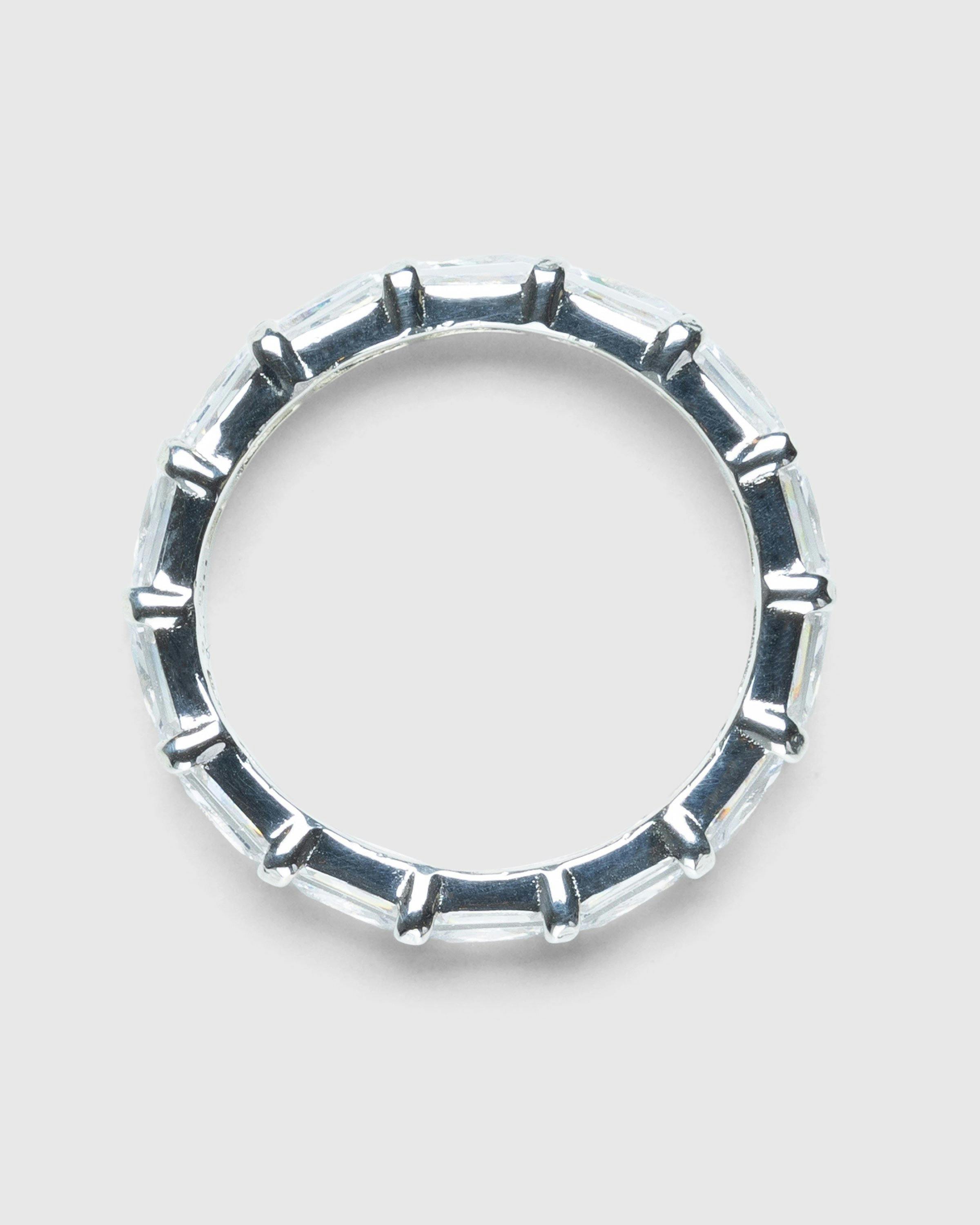 Hatton Labs - Horizon Eternity Ring Silver/White - Accessories - Multi - Image 2