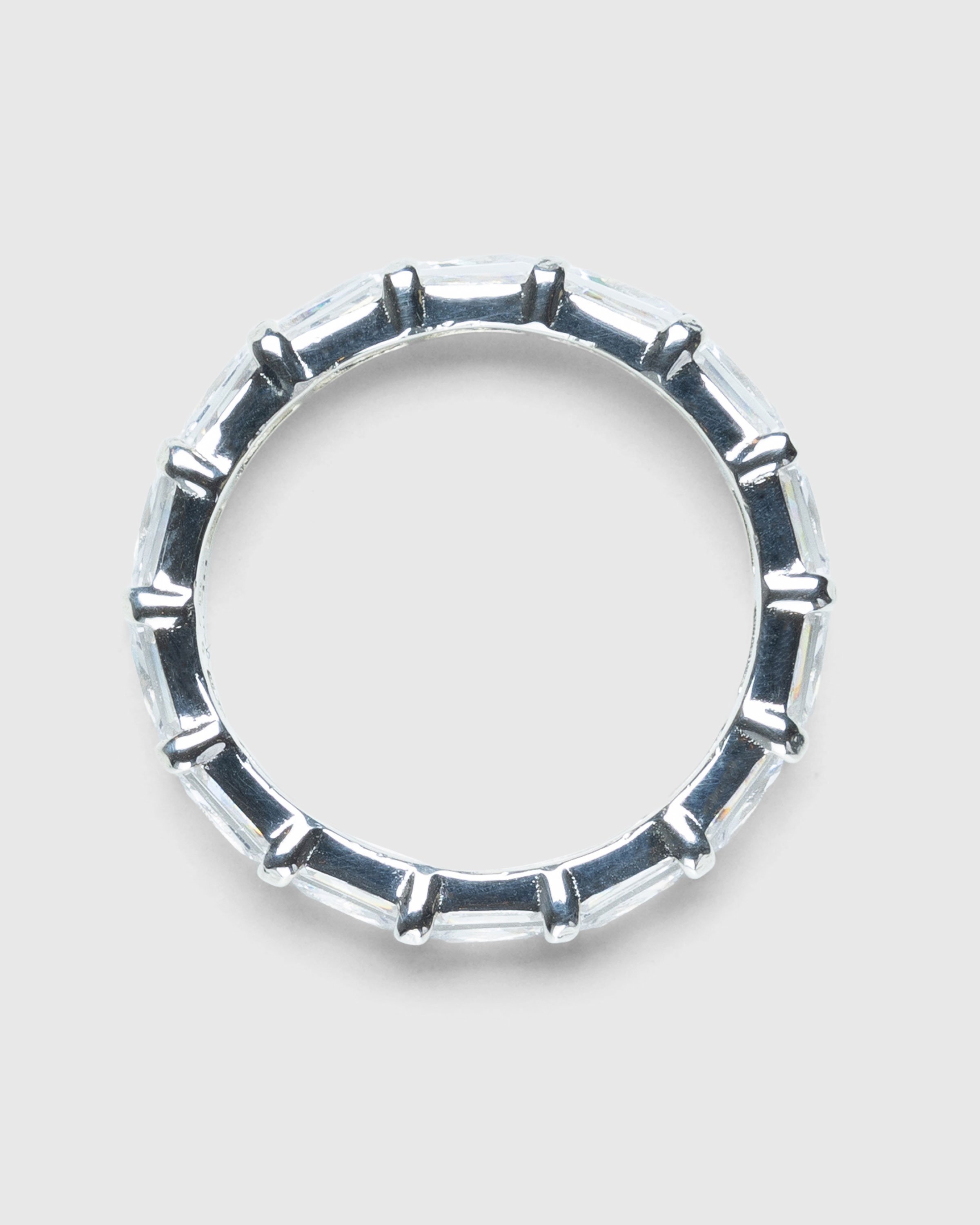 Hatton Labs - Horizon Eternity Ring Silver/White - Accessories - Multi - Image 2