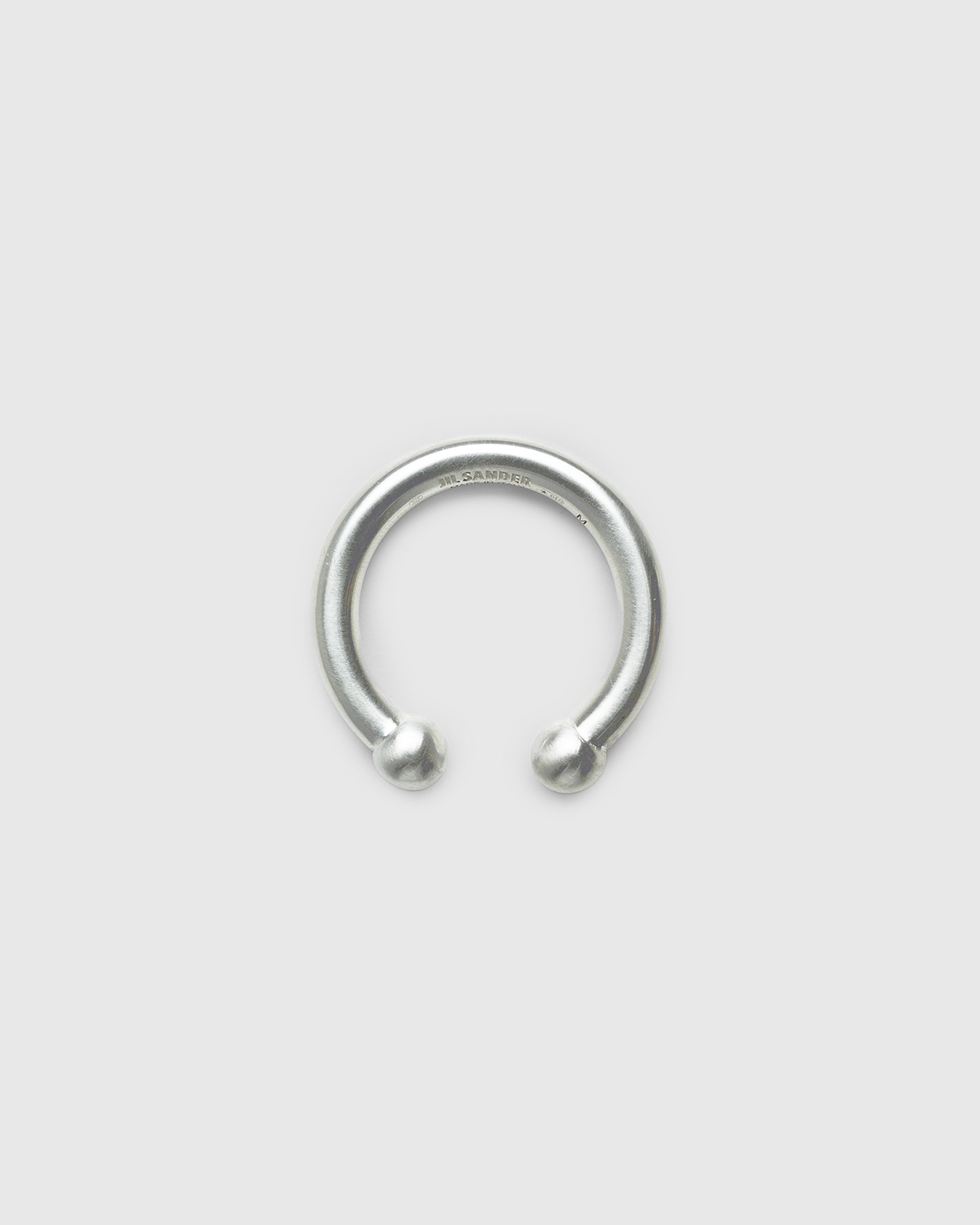 Jil Sander - Open Ring Silver - Accessories - Silver - Image 2