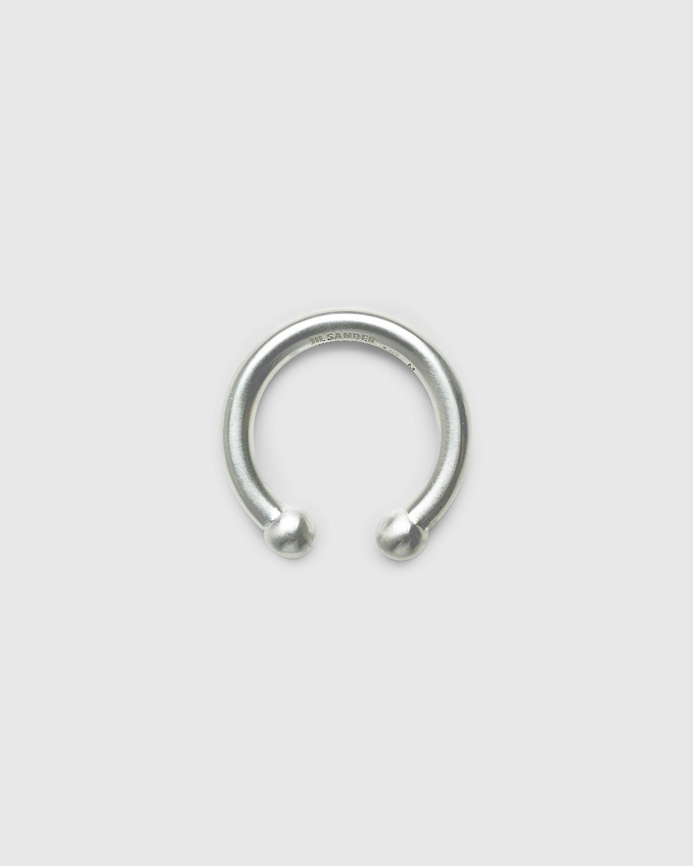 Jil Sander - Open Ring Silver - Accessories - Silver - Image 2