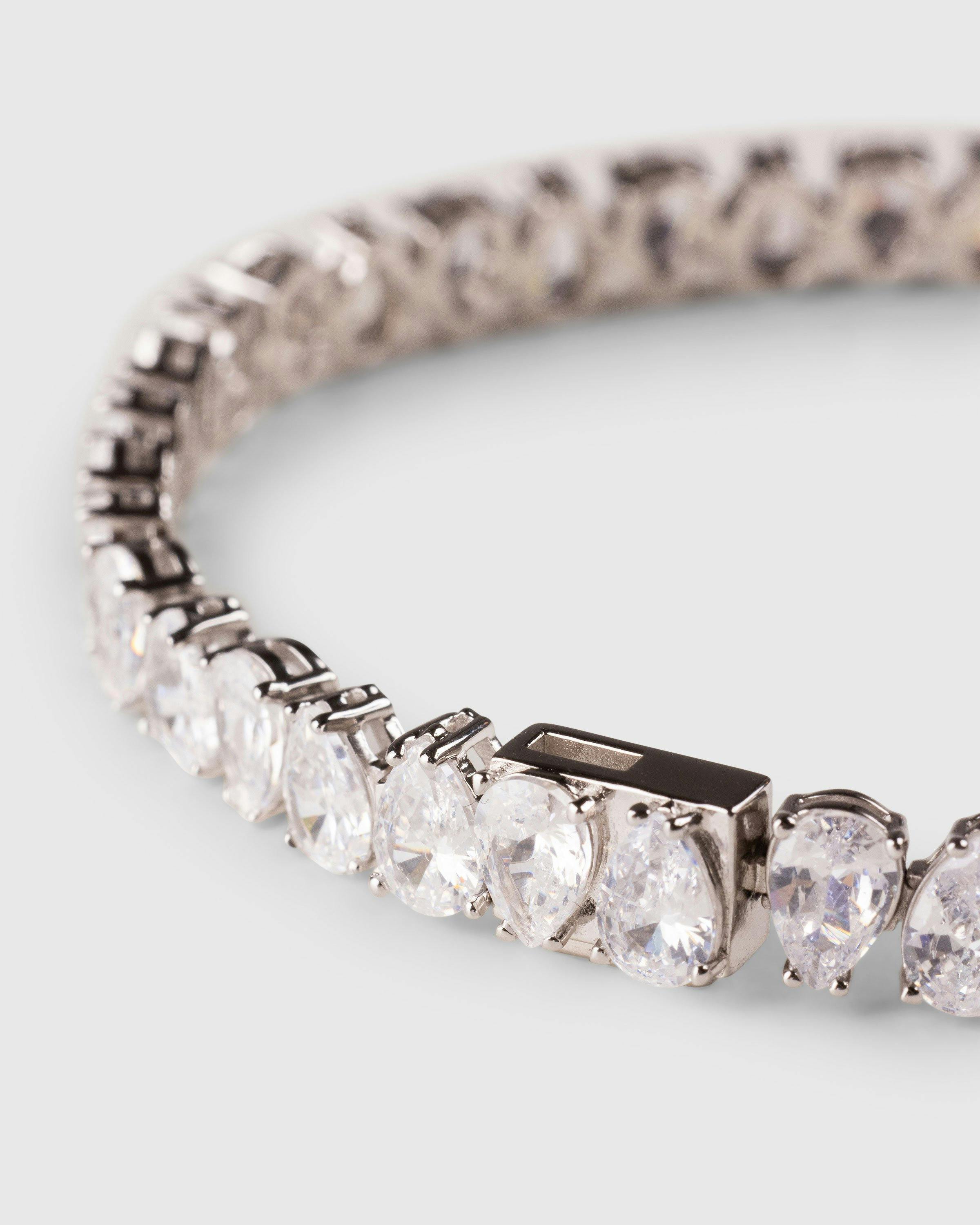 Hatton Labs Tennis Bracelet Silver/White Highsnobiety Shop