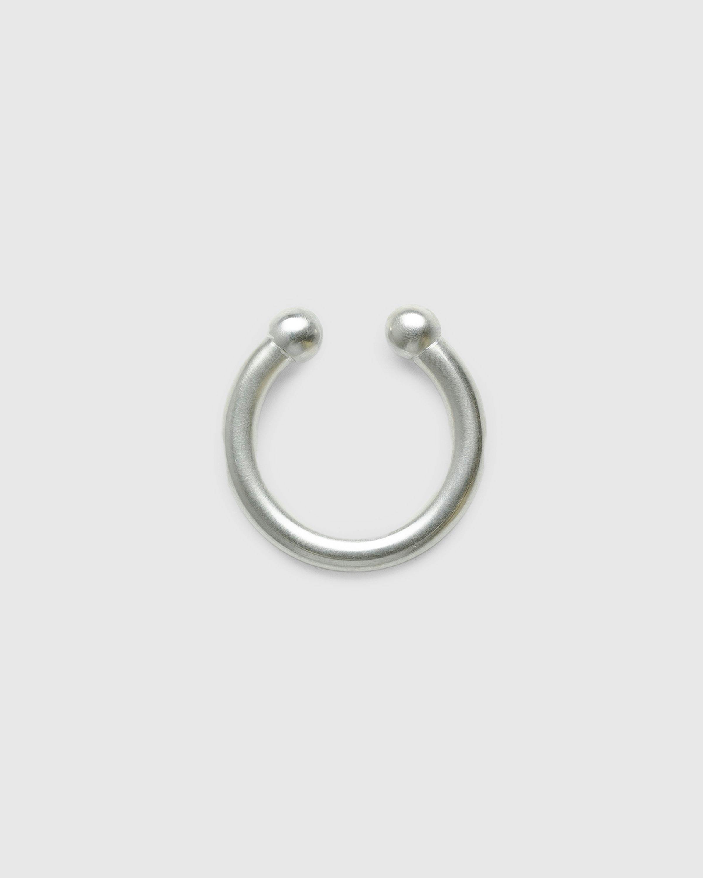 Jil Sander - Open Ring Silver - Accessories - Silver - Image 3