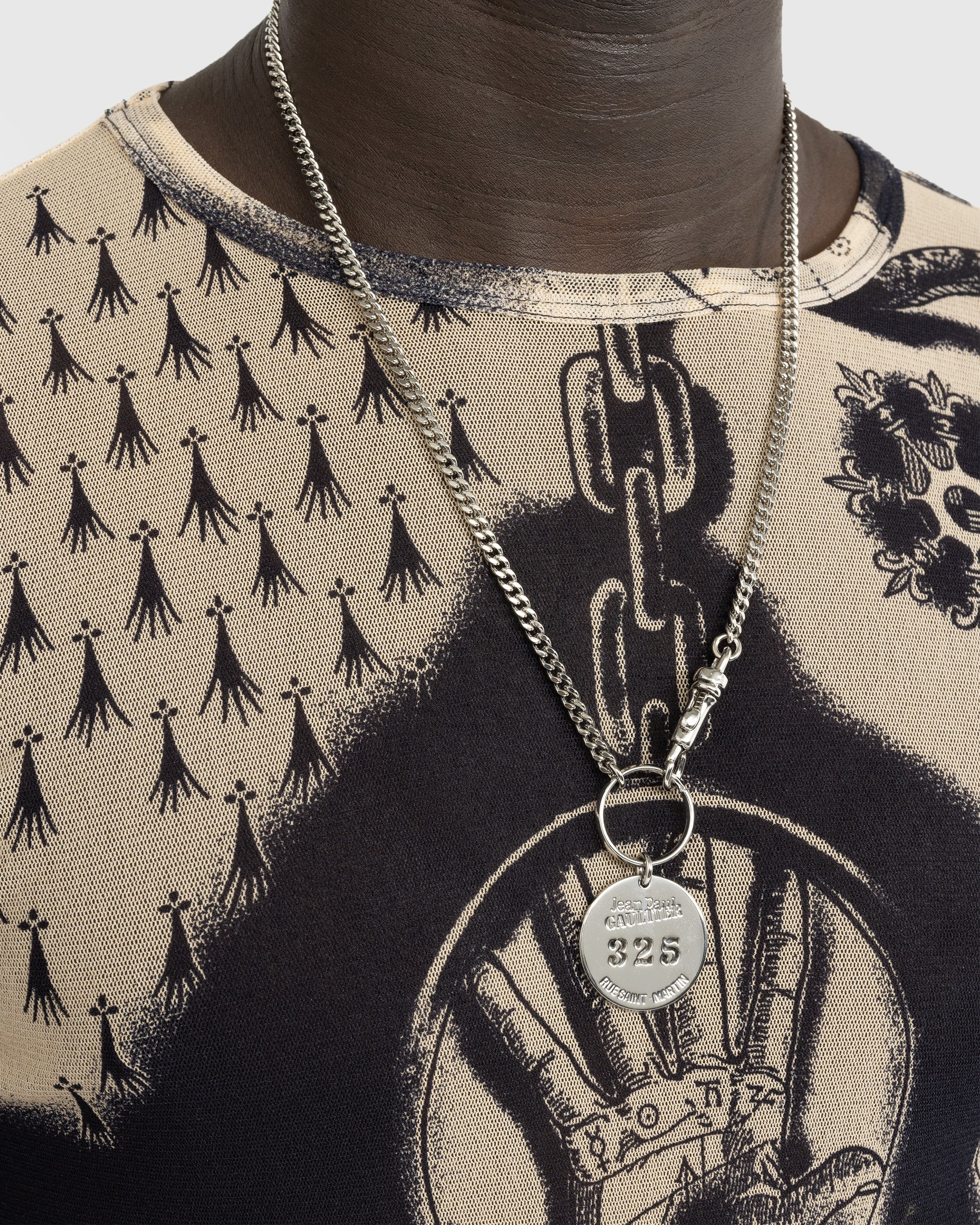 Jean Paul Gaultier - 325 Necklace Silver - Accessories - Silver - Image 3