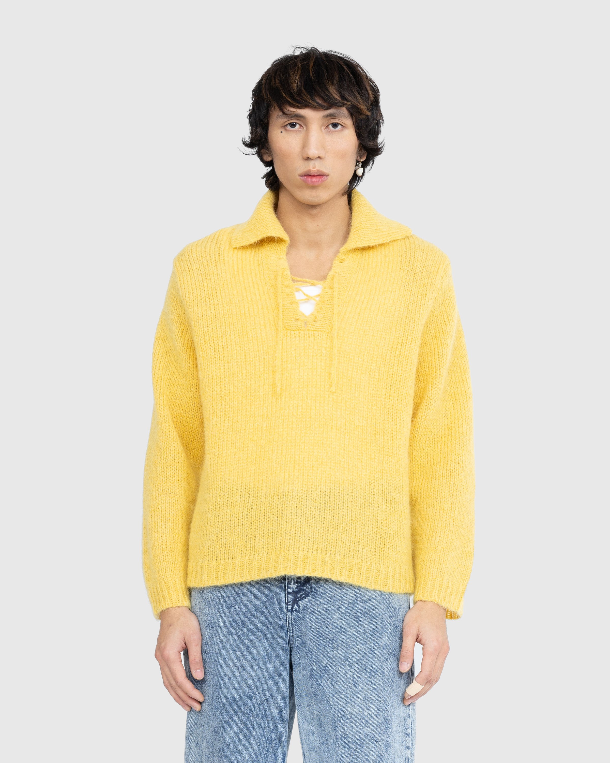 Bode - Alpine Pullover Yellow - Clothing - YELLOW - Image 2