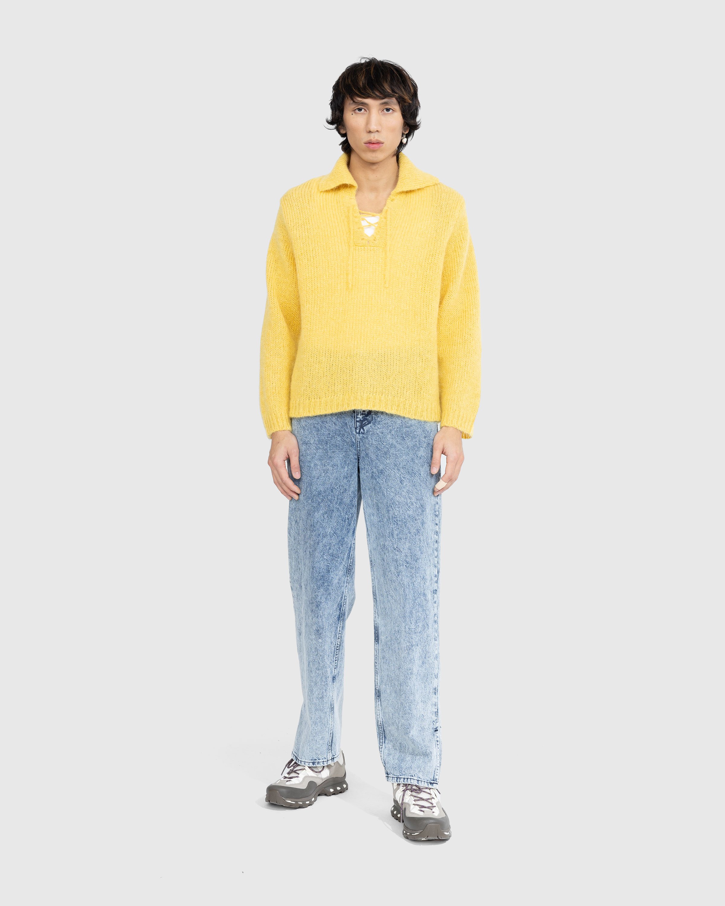 Bode - Alpine Pullover Yellow - Clothing - YELLOW - Image 4