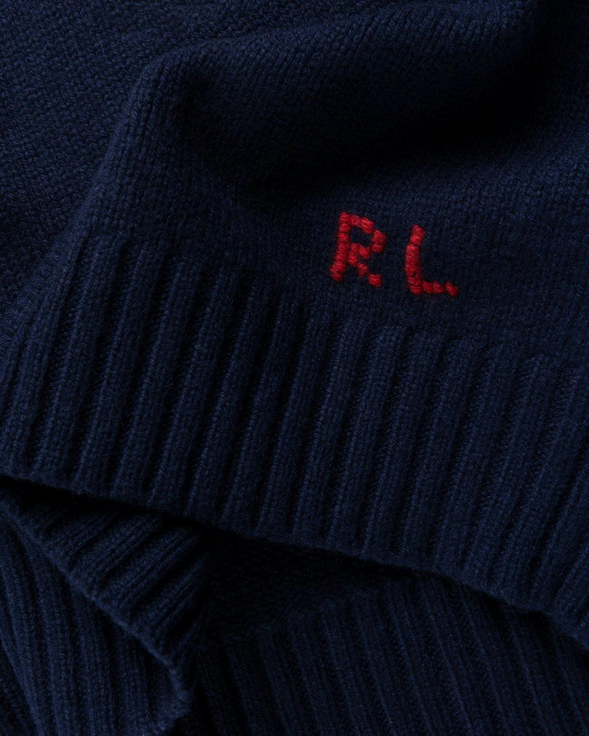 Ralph Lauren - Yankees Bear Sweater Navy - Clothing - Blue - Image 4