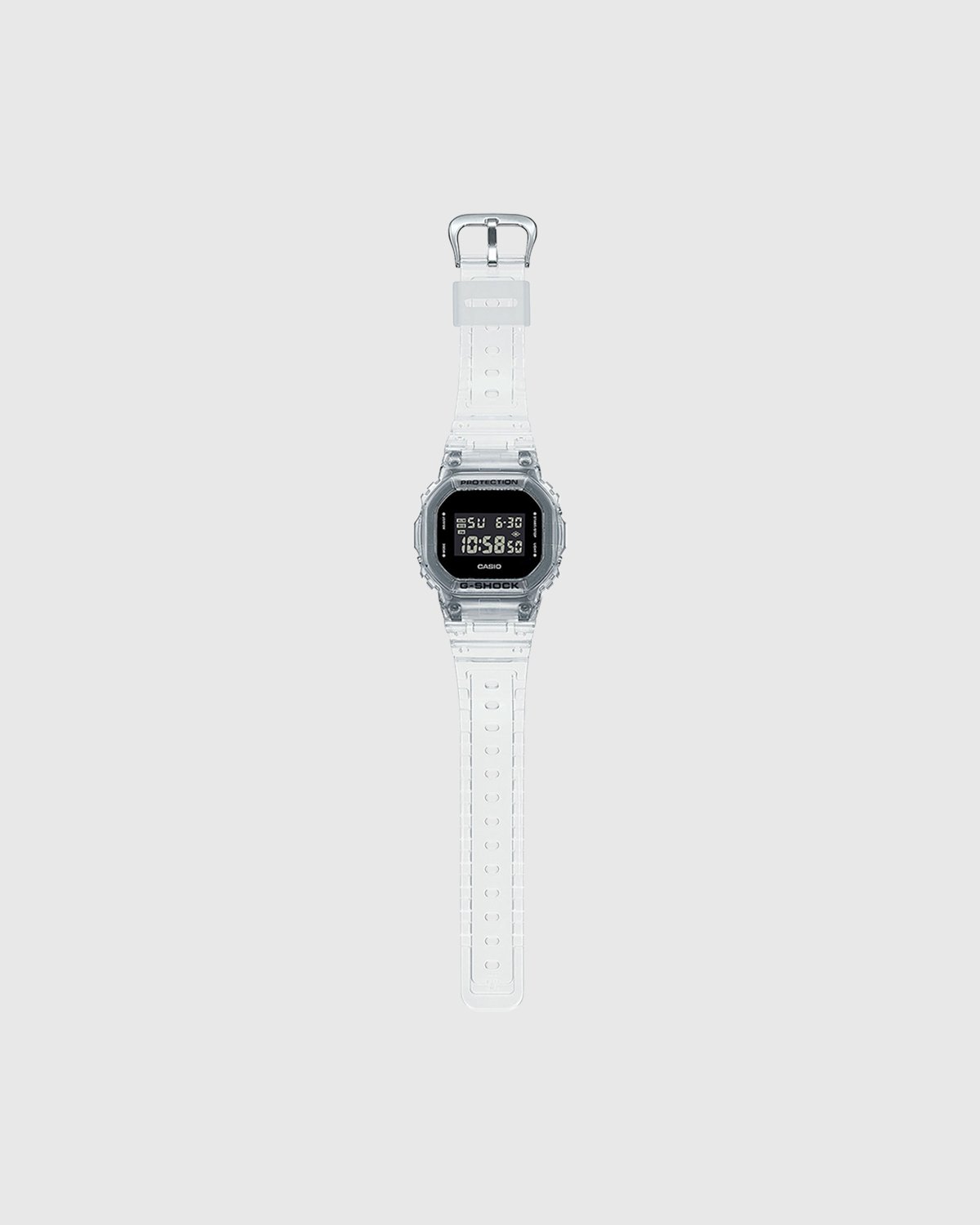 Casio - G-Shock DW-5600SKE-7ER Transparent White - Accessories - Black - Image 2