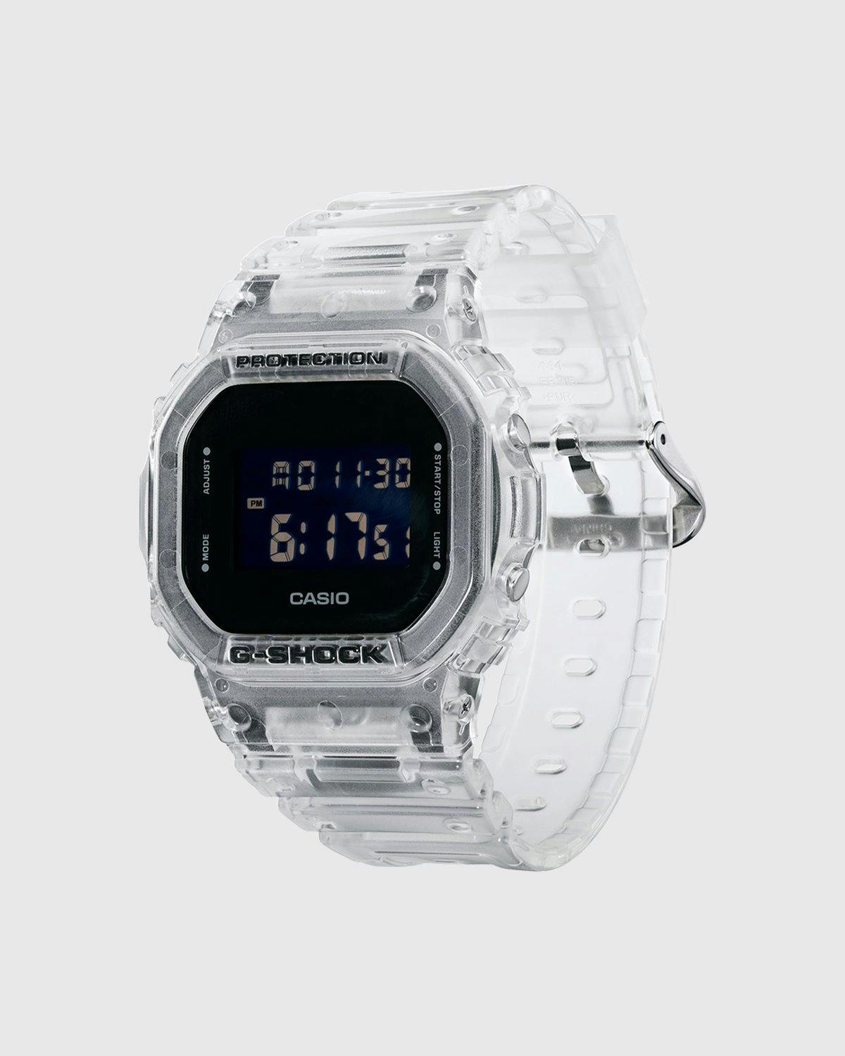 Casio - G-Shock DW-5600SKE-7ER Transparent White - Accessories - Black - Image 3